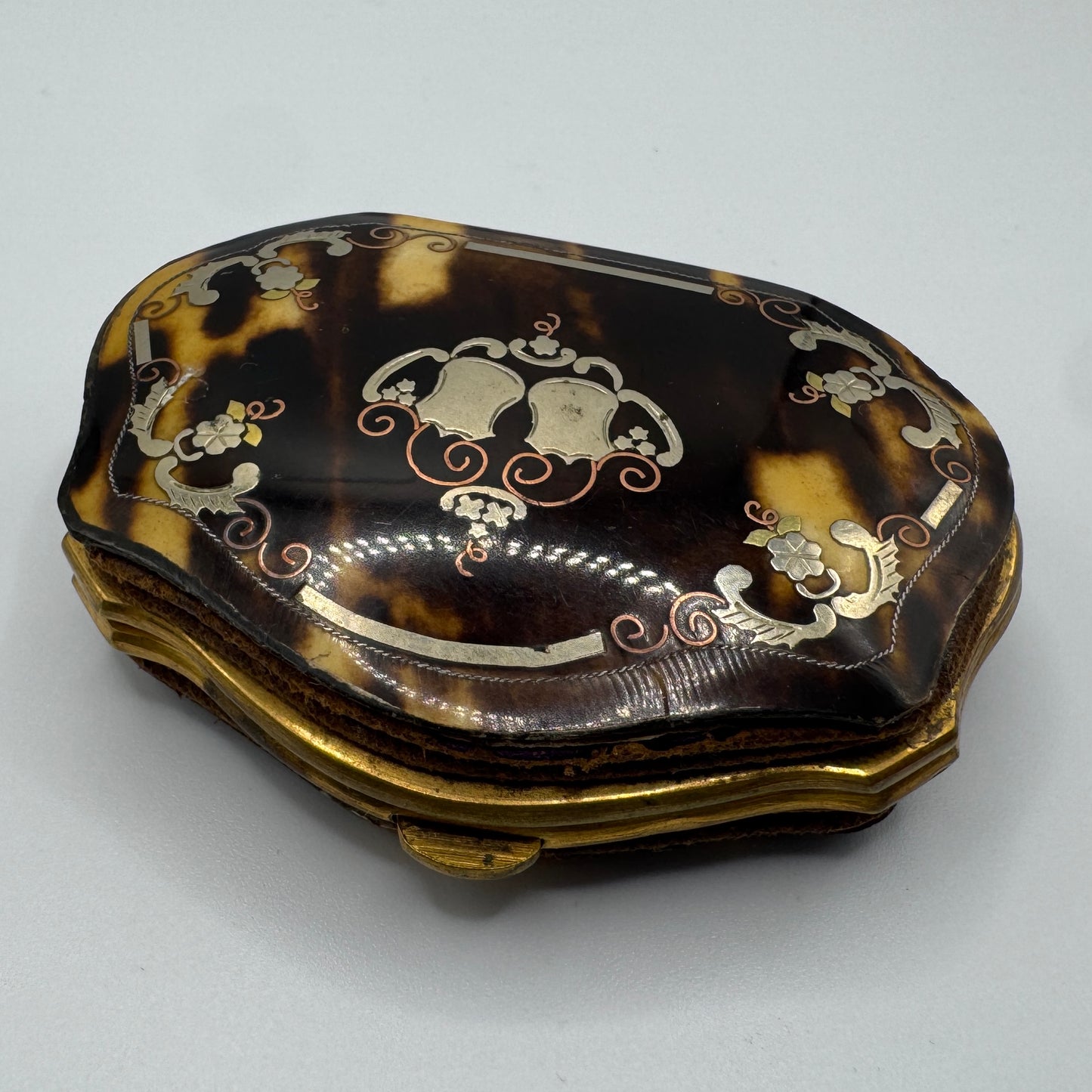 Aumônière Porte Louis époque fin XIXe - écaille