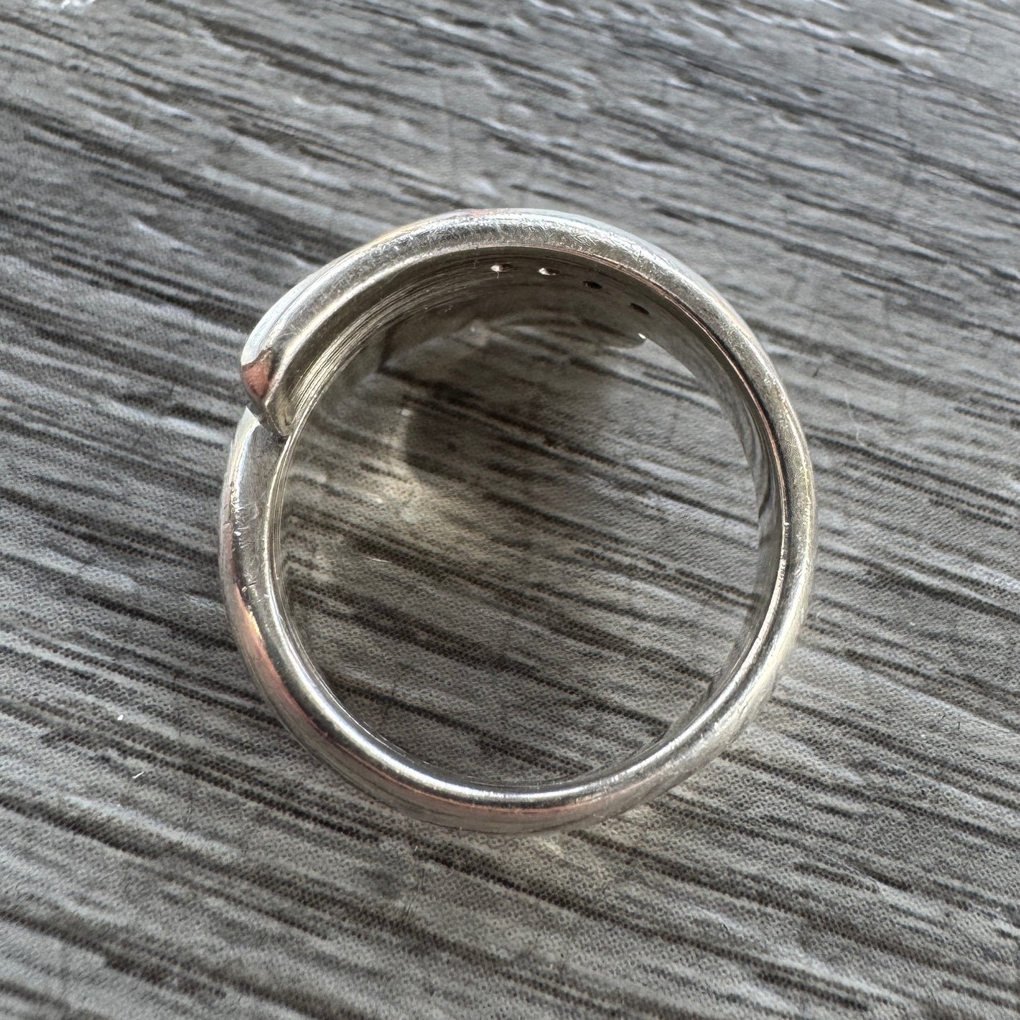 Bague en argent et brillants