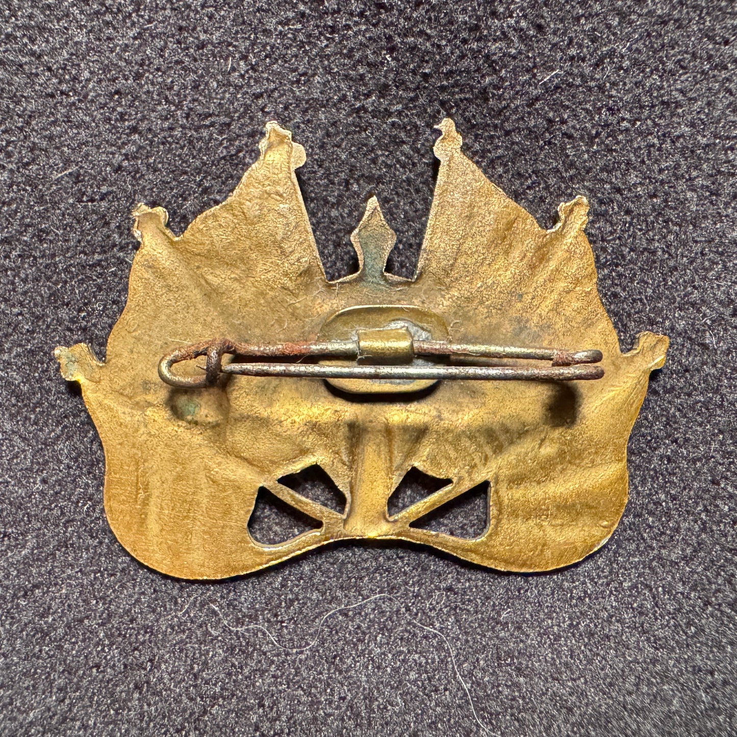 Broche patriotique militaire 1944 - « croix de Lorraine - Libération »
