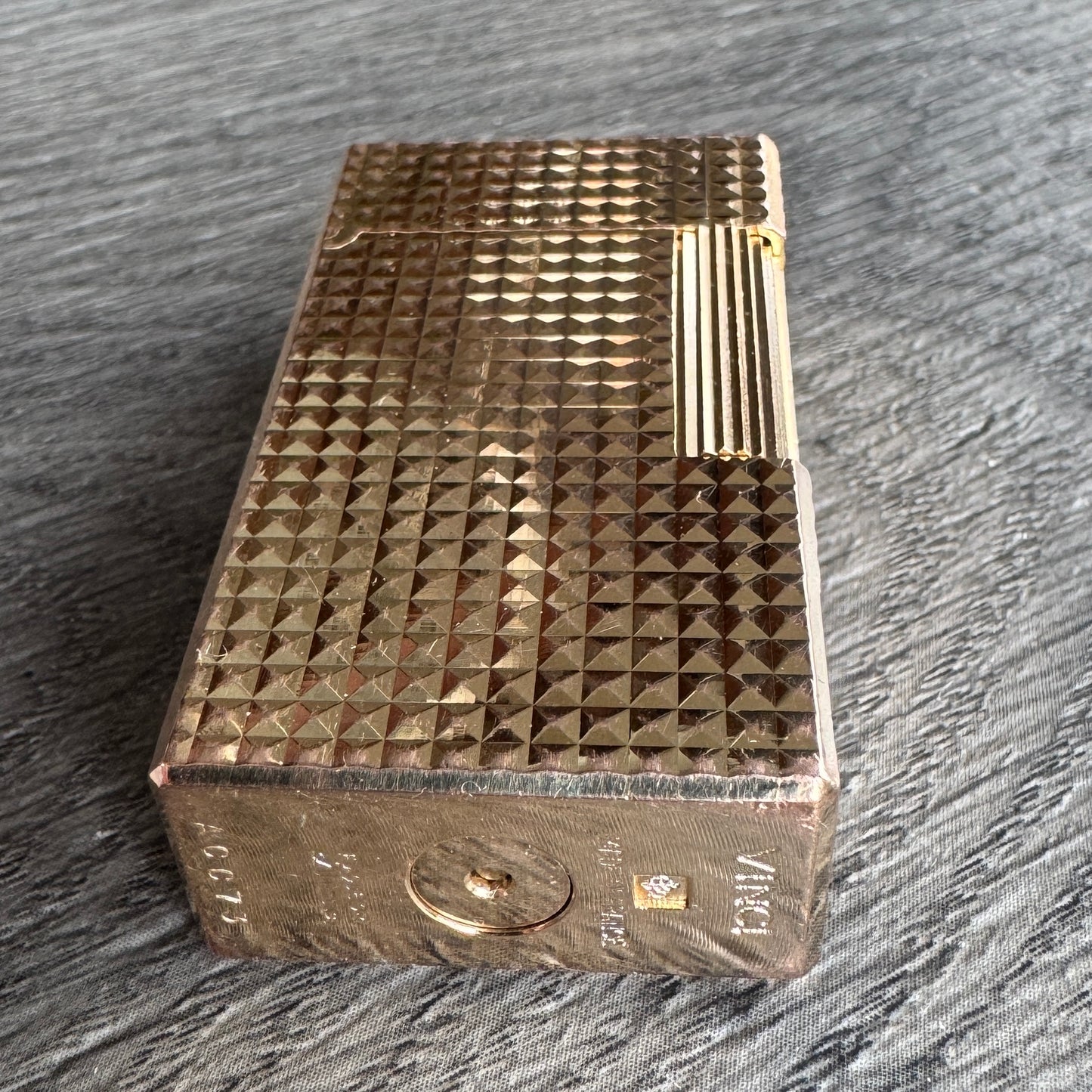Briquet ancien VINCI FLAMINAIRE - Plaqué or