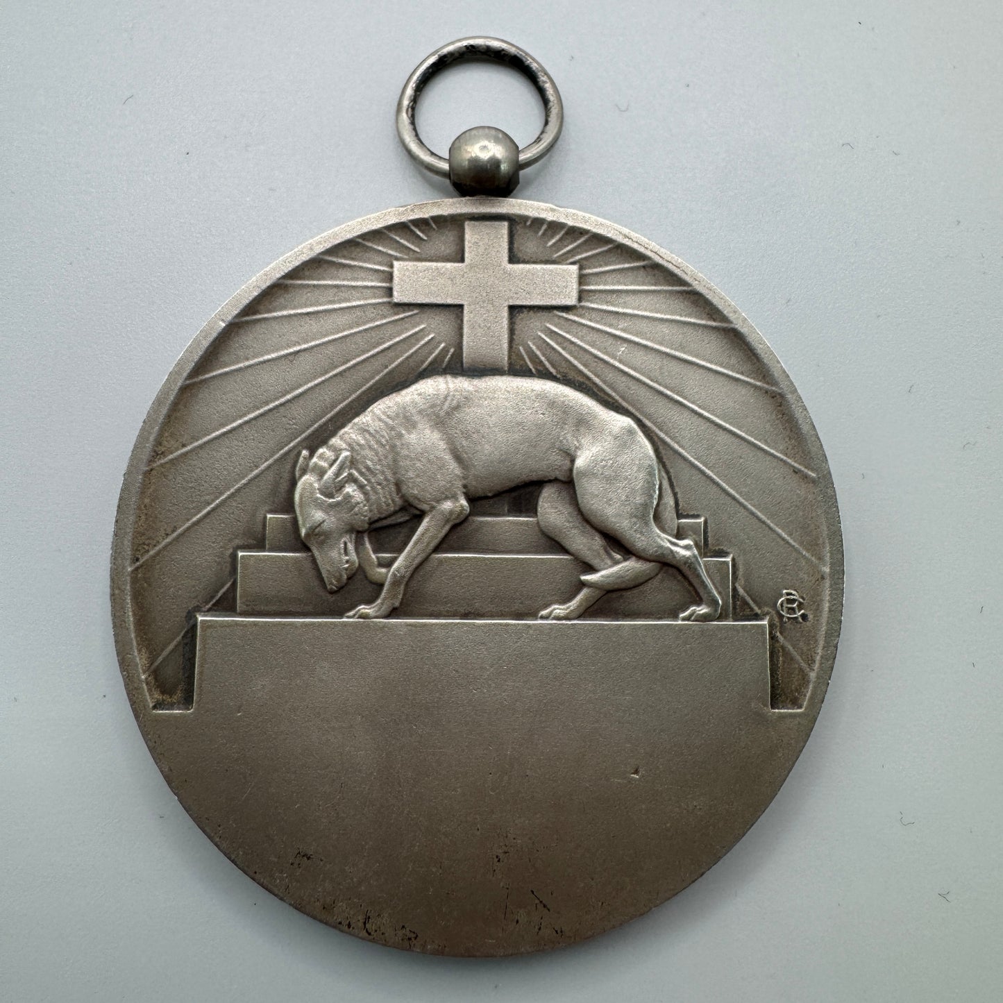 Médaille ancienne « Saint François D’Assise » par Cochet