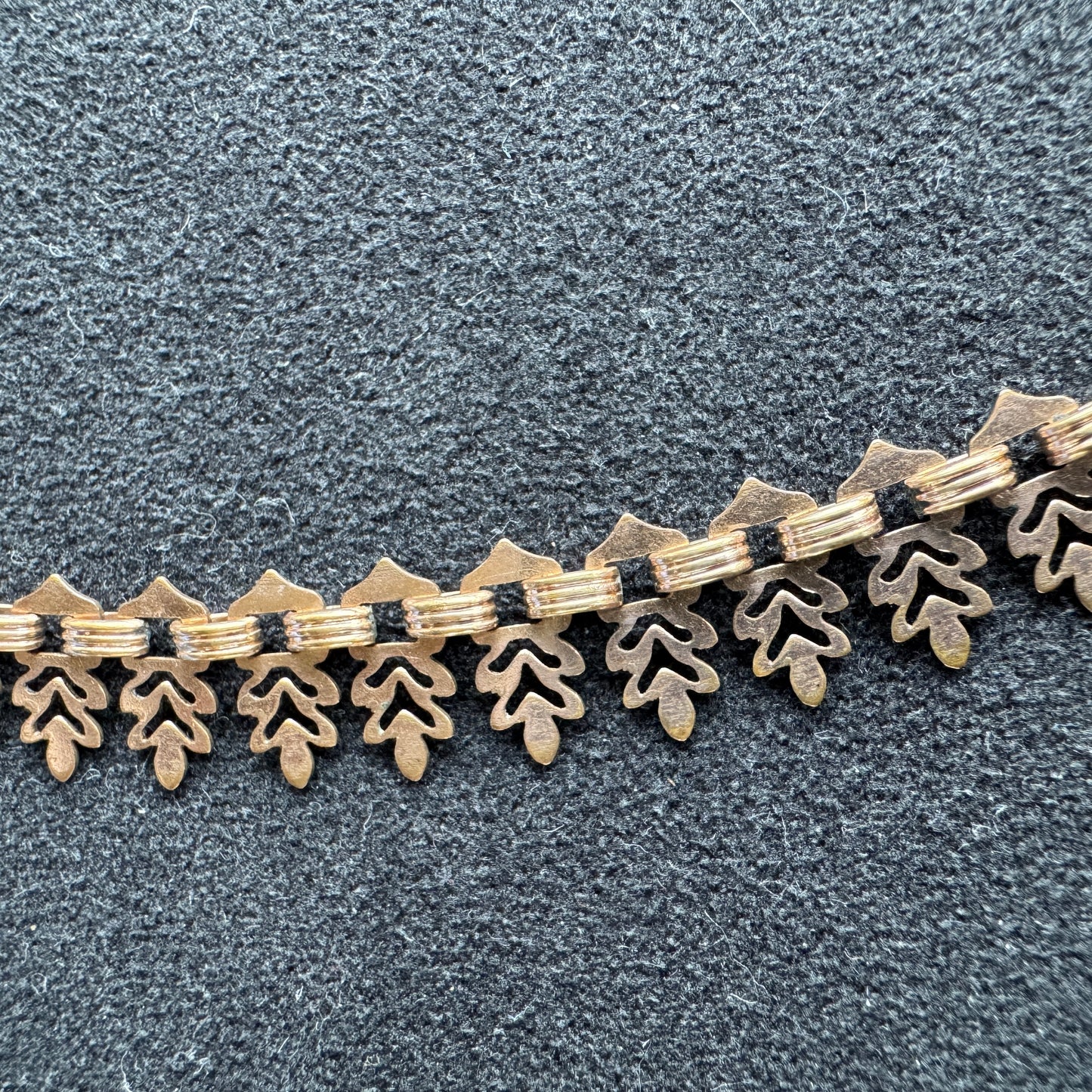 Collier ancien vers 1900 - plaqué or