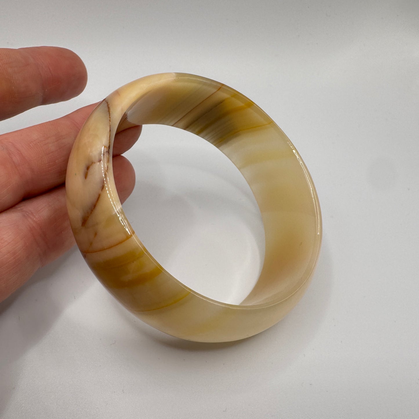 Bracelet ancien en agate