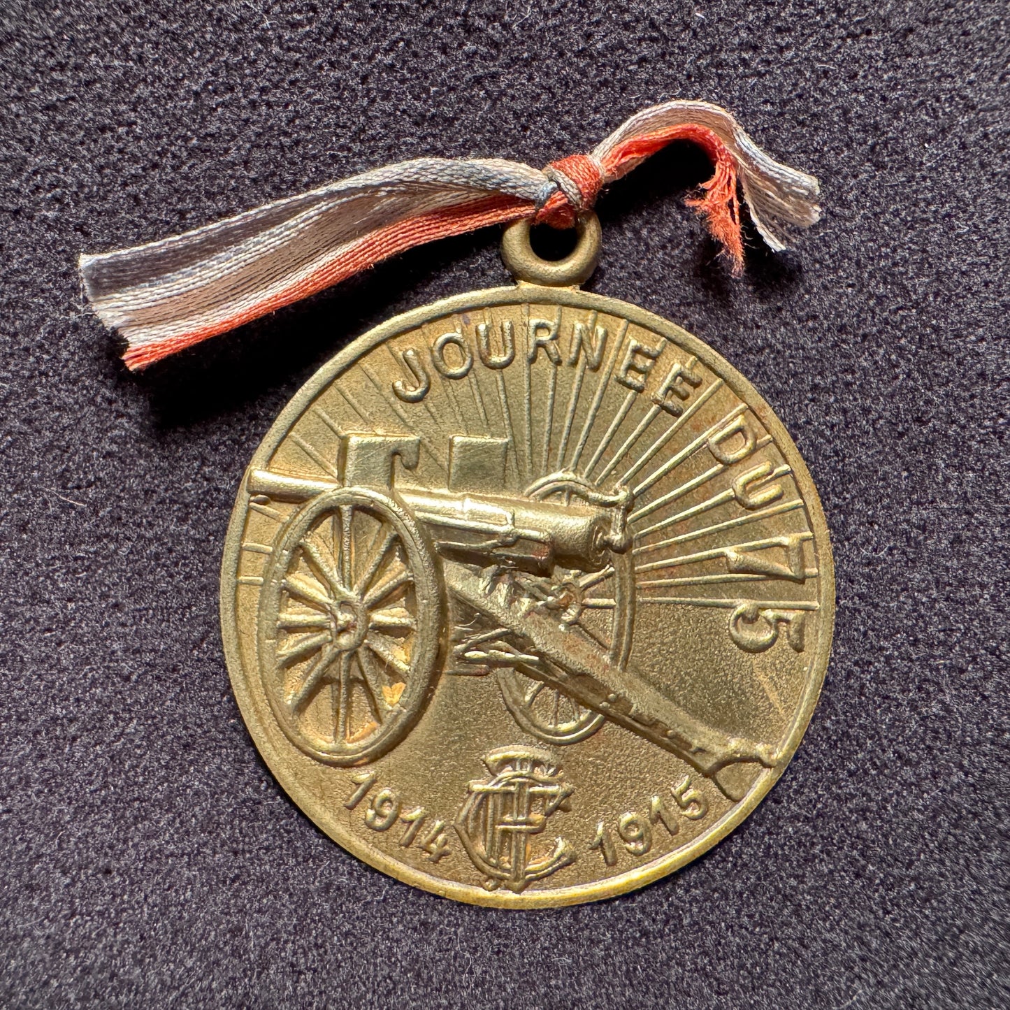 Médaille patriotique militaire 1914-1915 « journée du canon de 75 »
