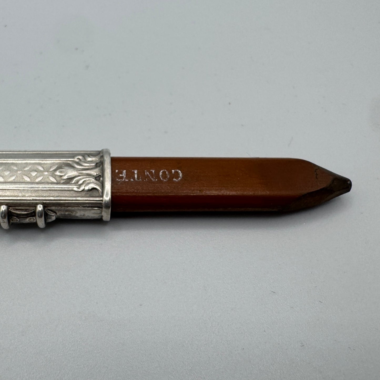 Porte crayon ancien Art Nouveau - argent massif