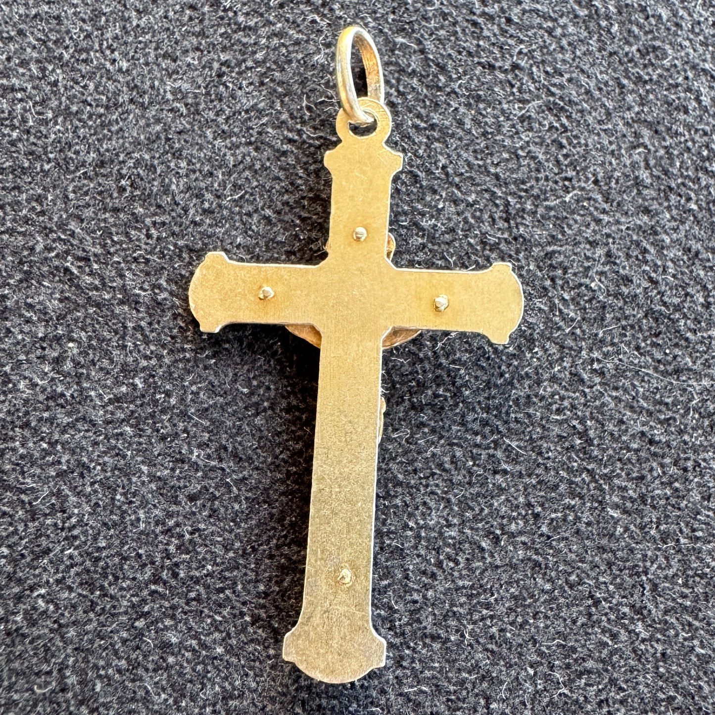 Crucifix ancien - argent vermeil