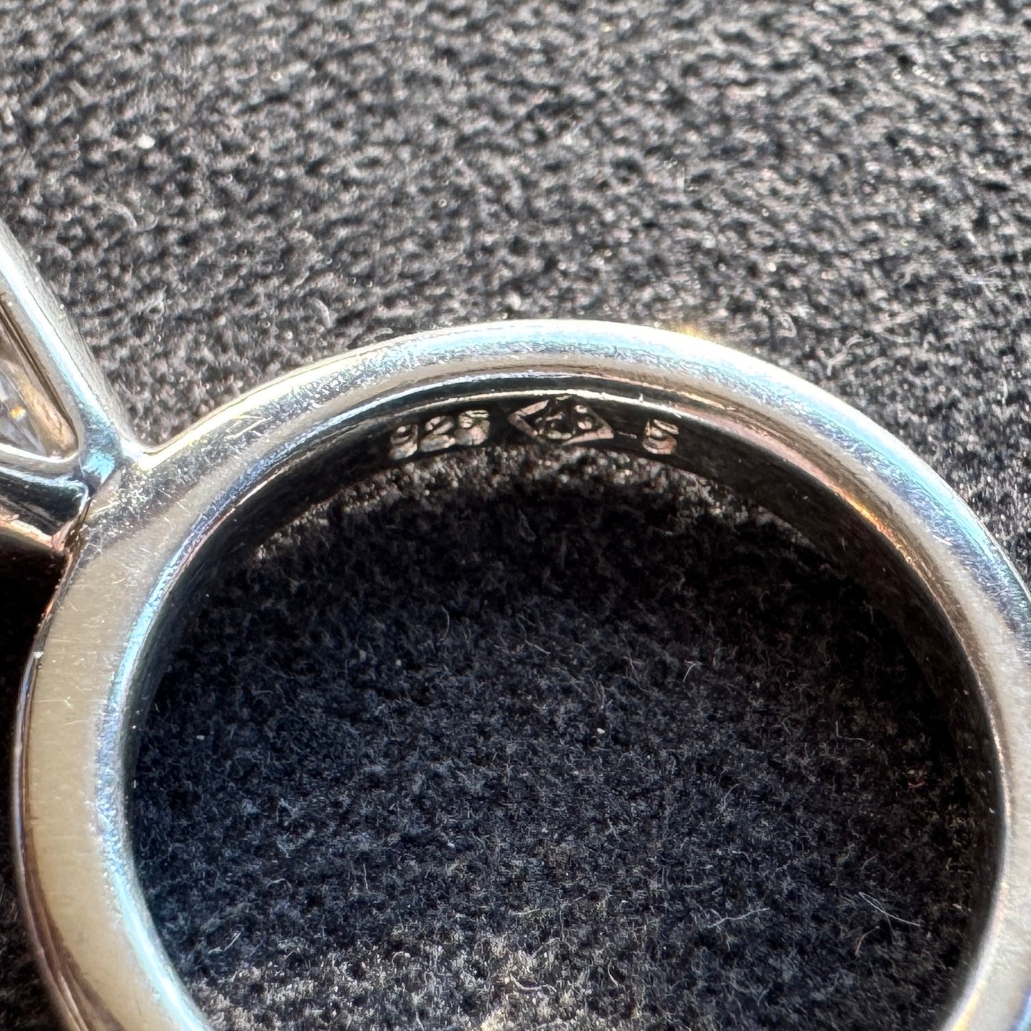 Bague en argent et brillant