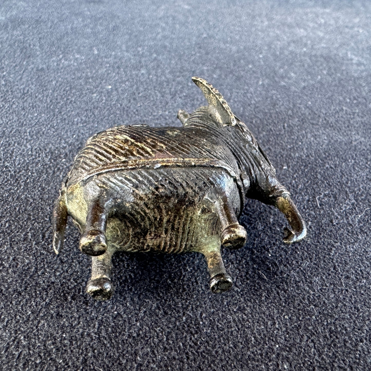 Bronze dhokra ancien Éléphant - INDE
