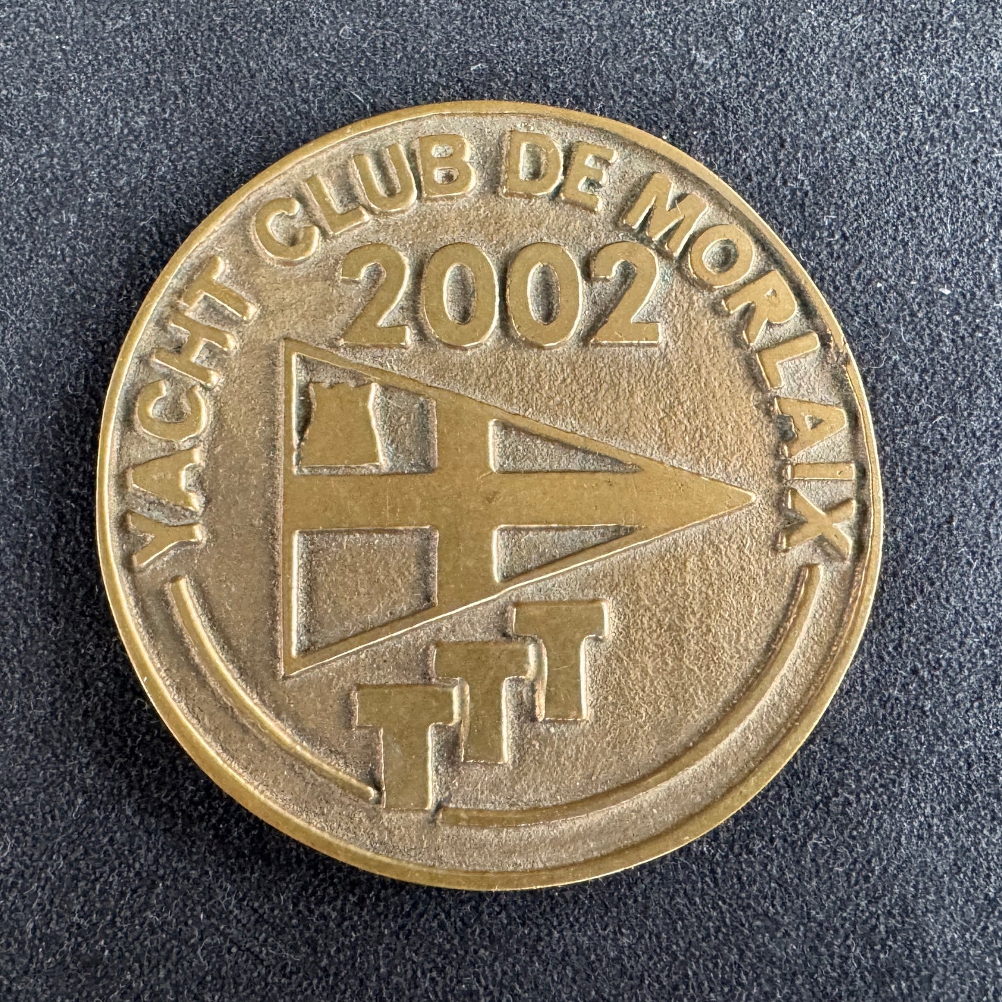 Médaille Bretonne « Yacht club de Morlaix »