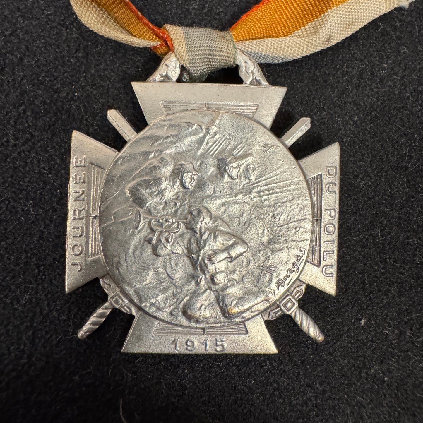 Médaille patriotique militaire 1915 - « Journée du Poilu »