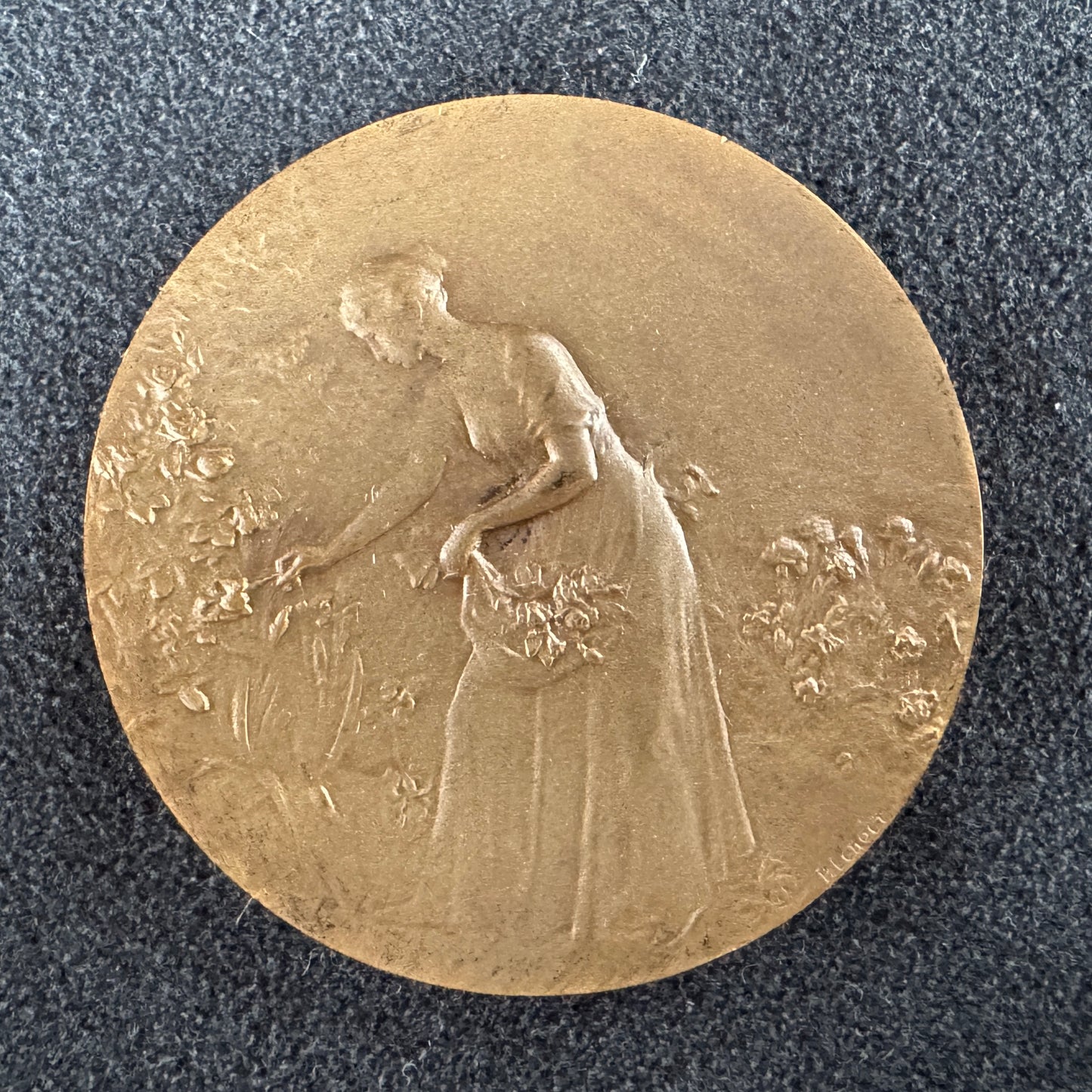 Médaille ancienne en bronze « comice agricole de Montargis »