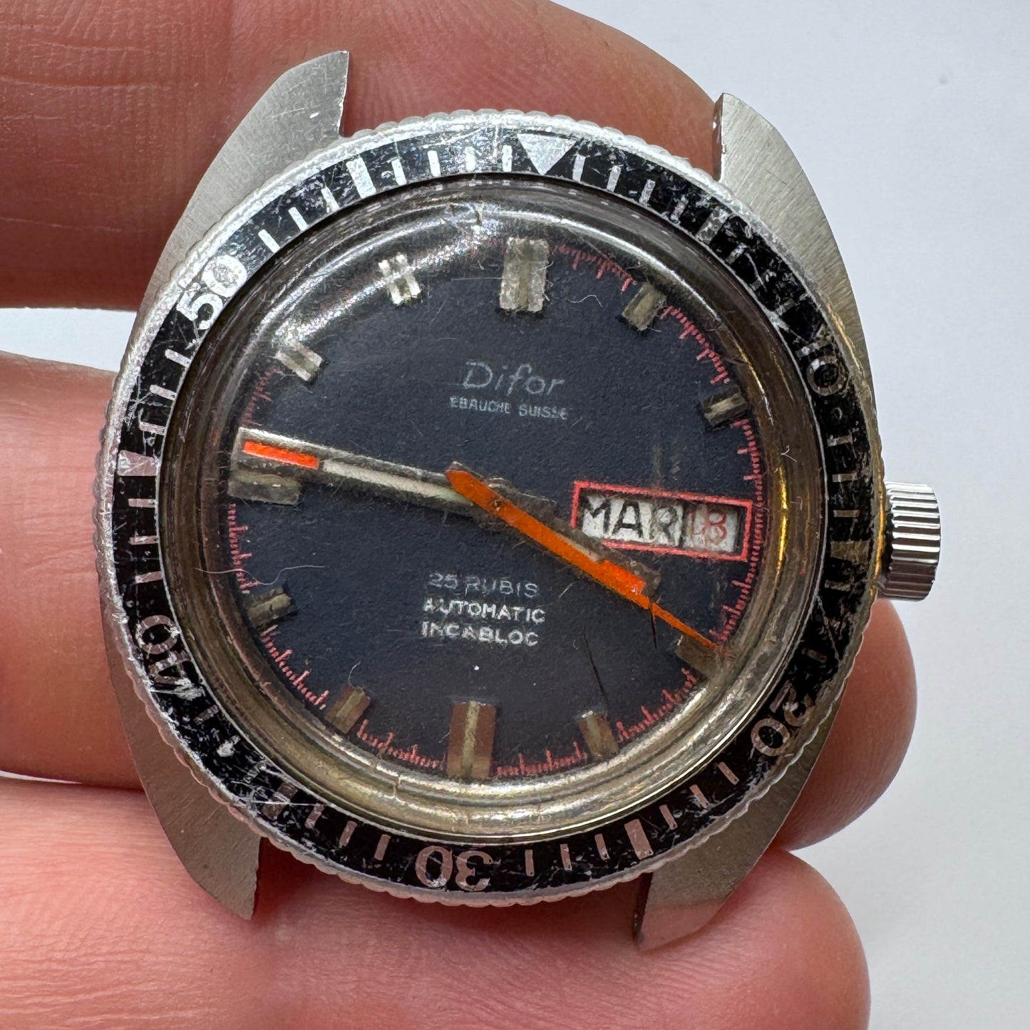 Montre de plongée Automatique vintage DIFOR