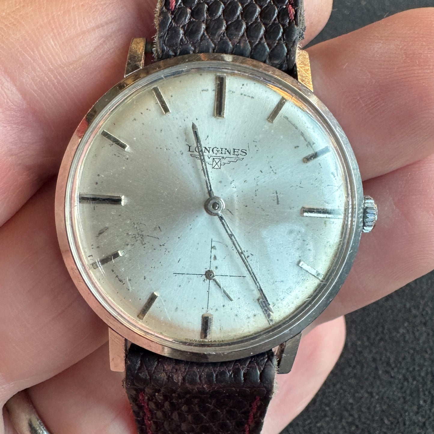 Montre bracelet mécanique ancienne LONGINES - Calibre 30L