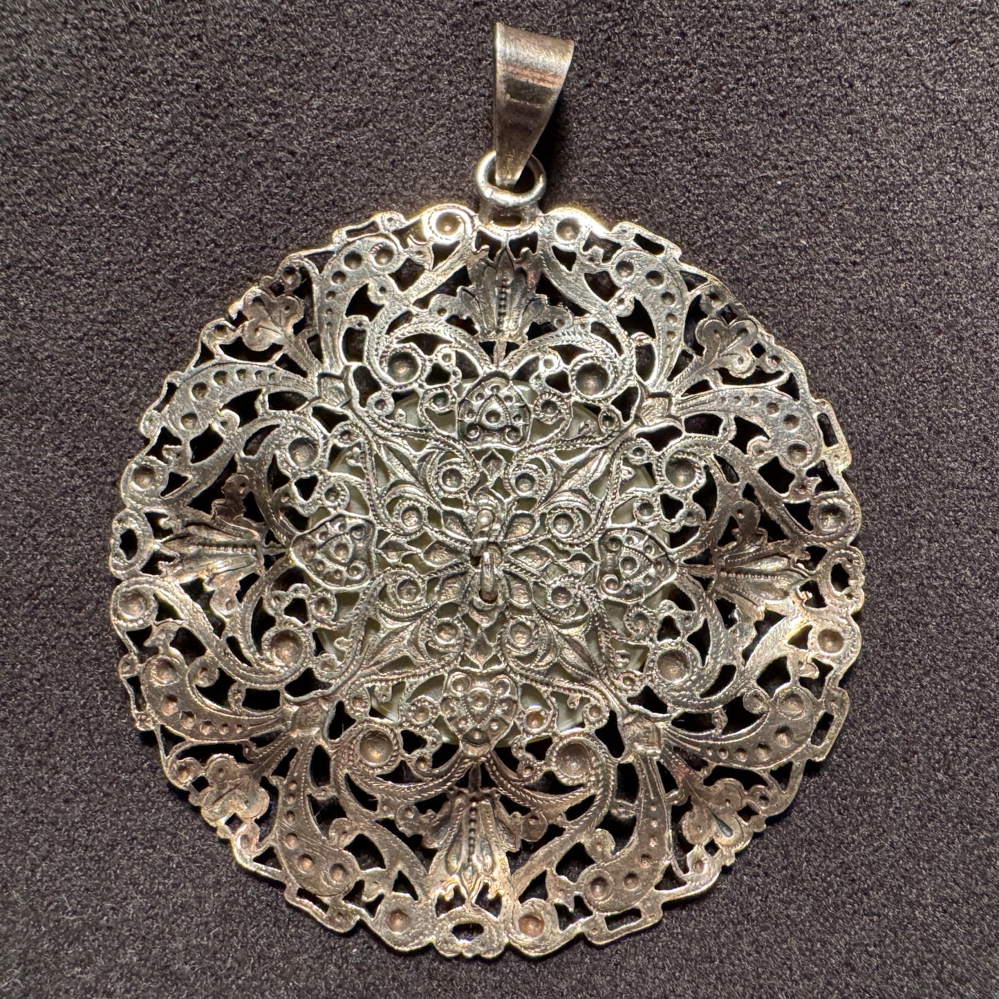 Pendentif Ancien grande taille - « armoiries de Bretagne »