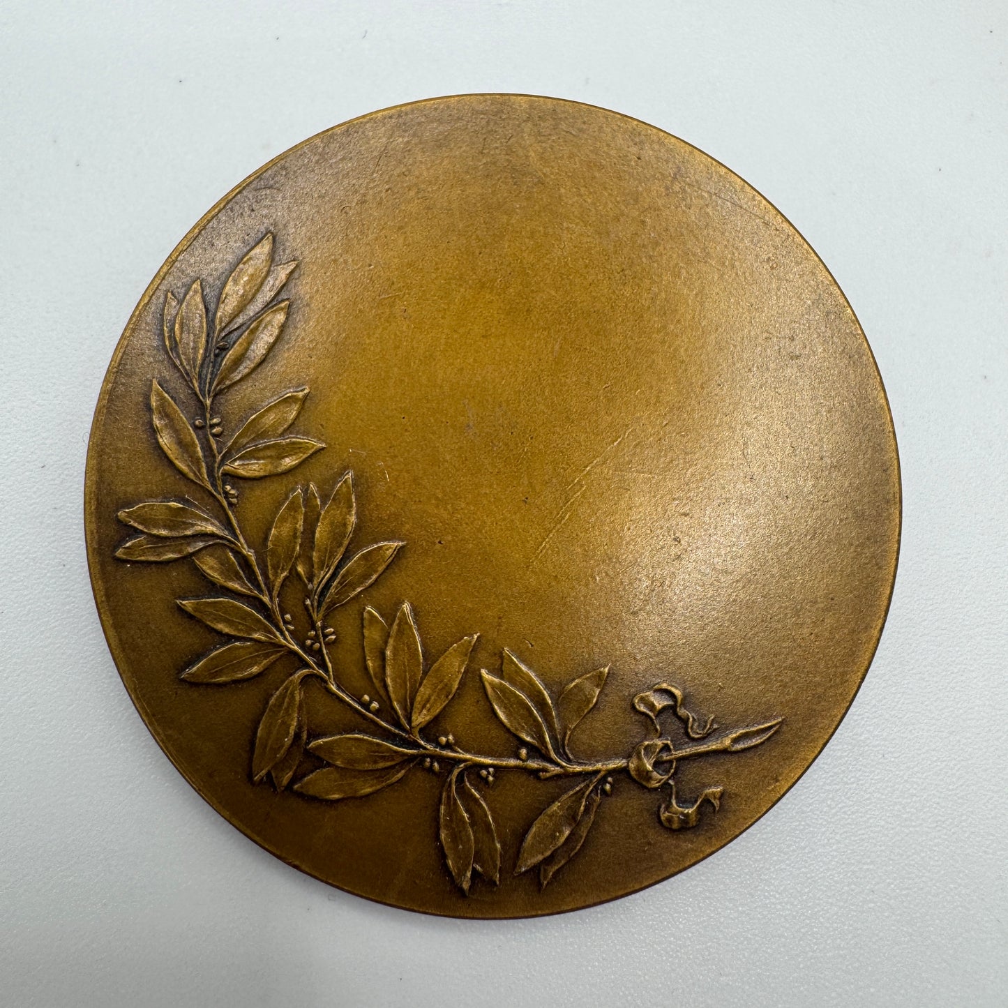 Medaille ancienne en bronze « Boxer club de France - Strasbourg »