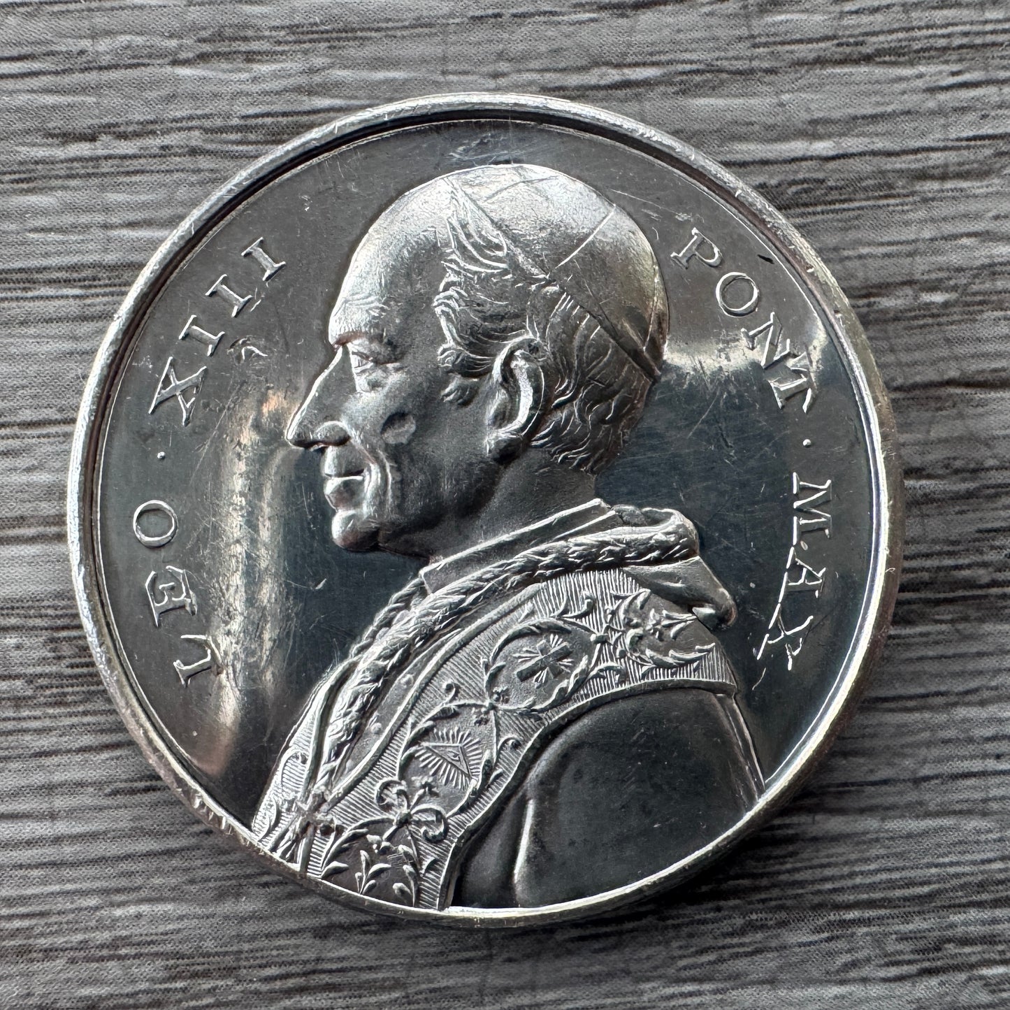 Médaille ancienne papale Leon XIII