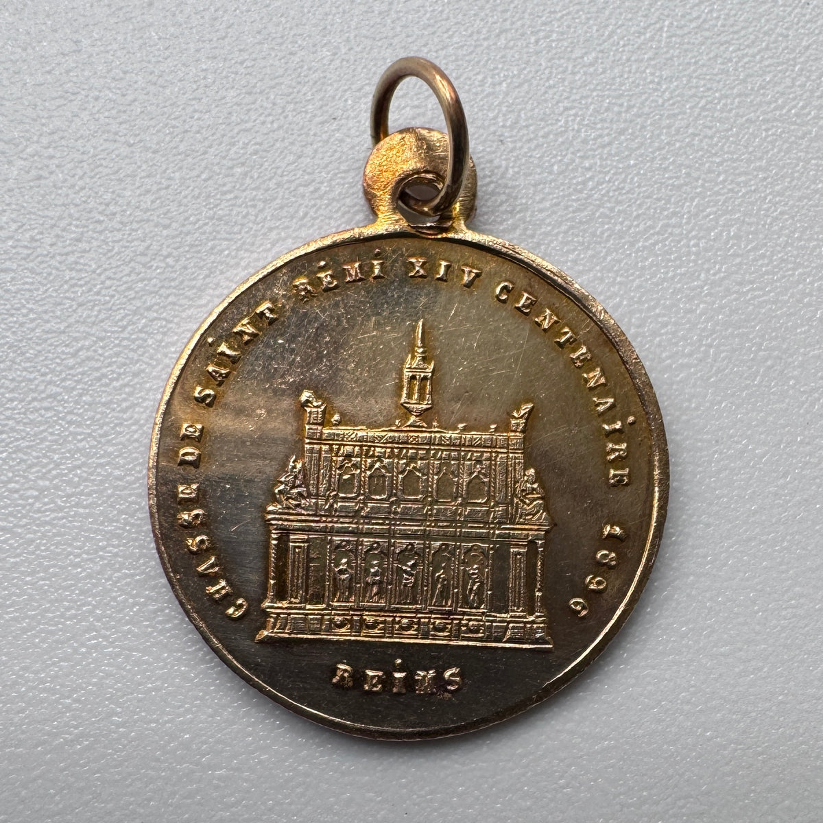 Medaille religieuse ancienne « Saint Remi »