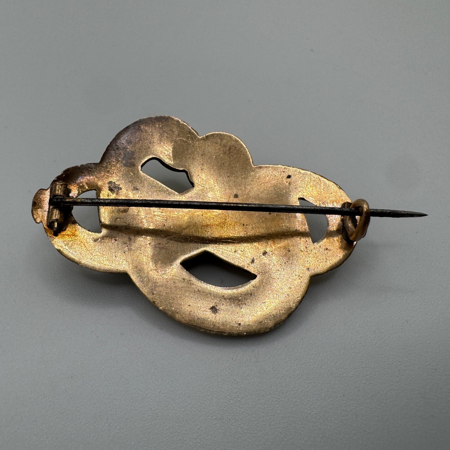 Broche ancienne vers 1900 - plaqué or