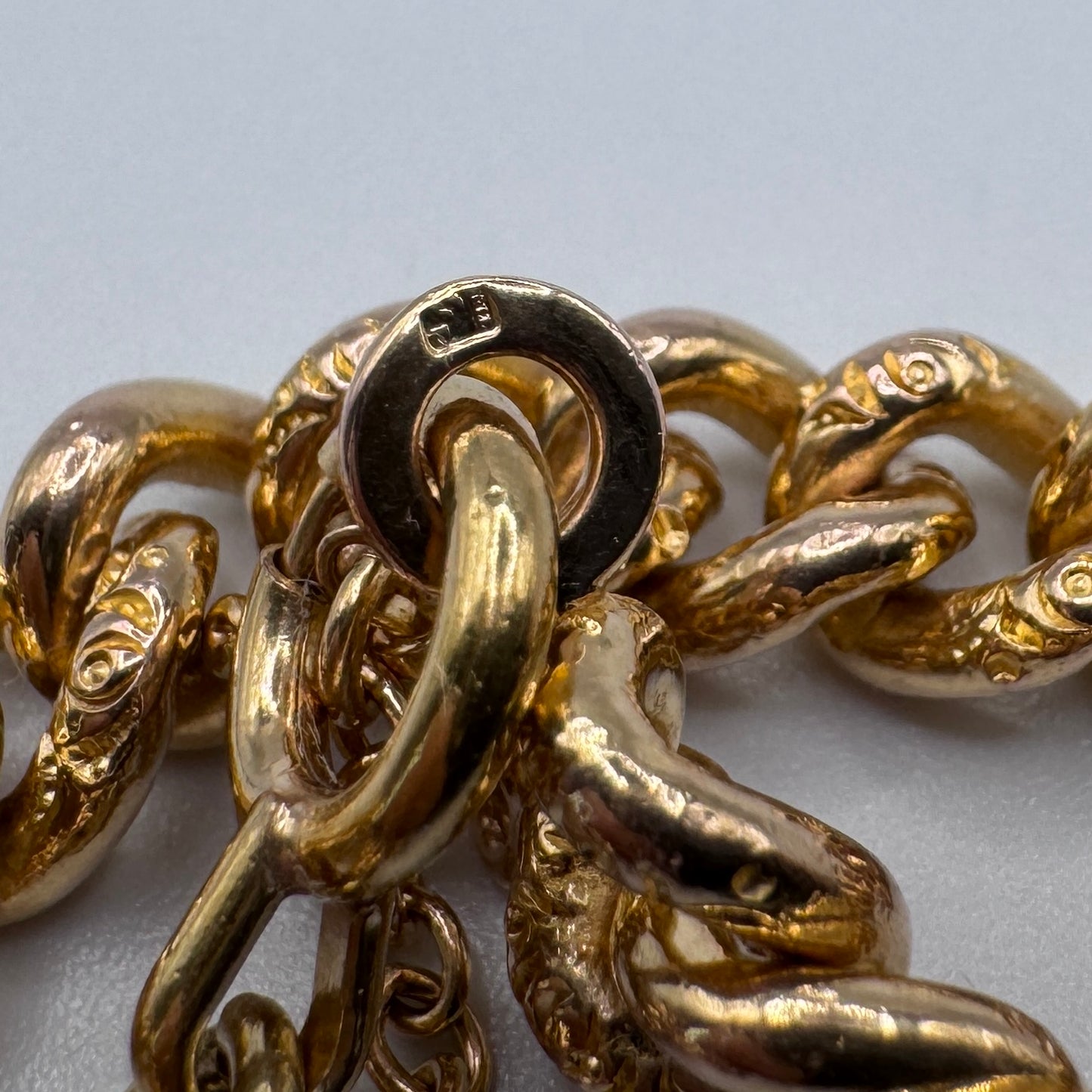 Bracelet ancien en plaqué or
