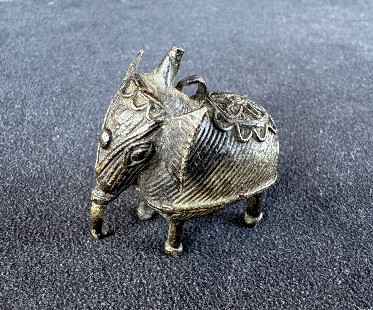 Bronze dhokra ancien Éléphant - INDE