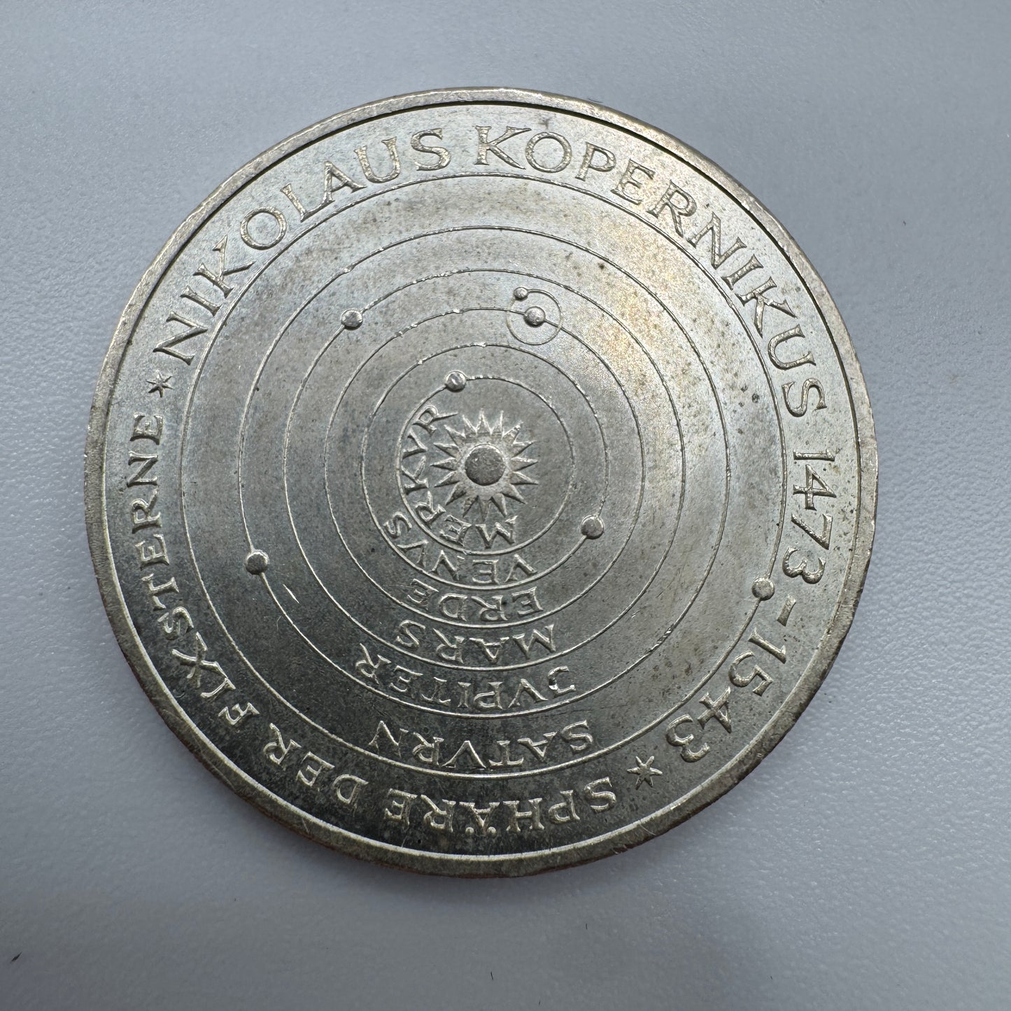 Monnaie ancienne en argent - 5 Mark 1973