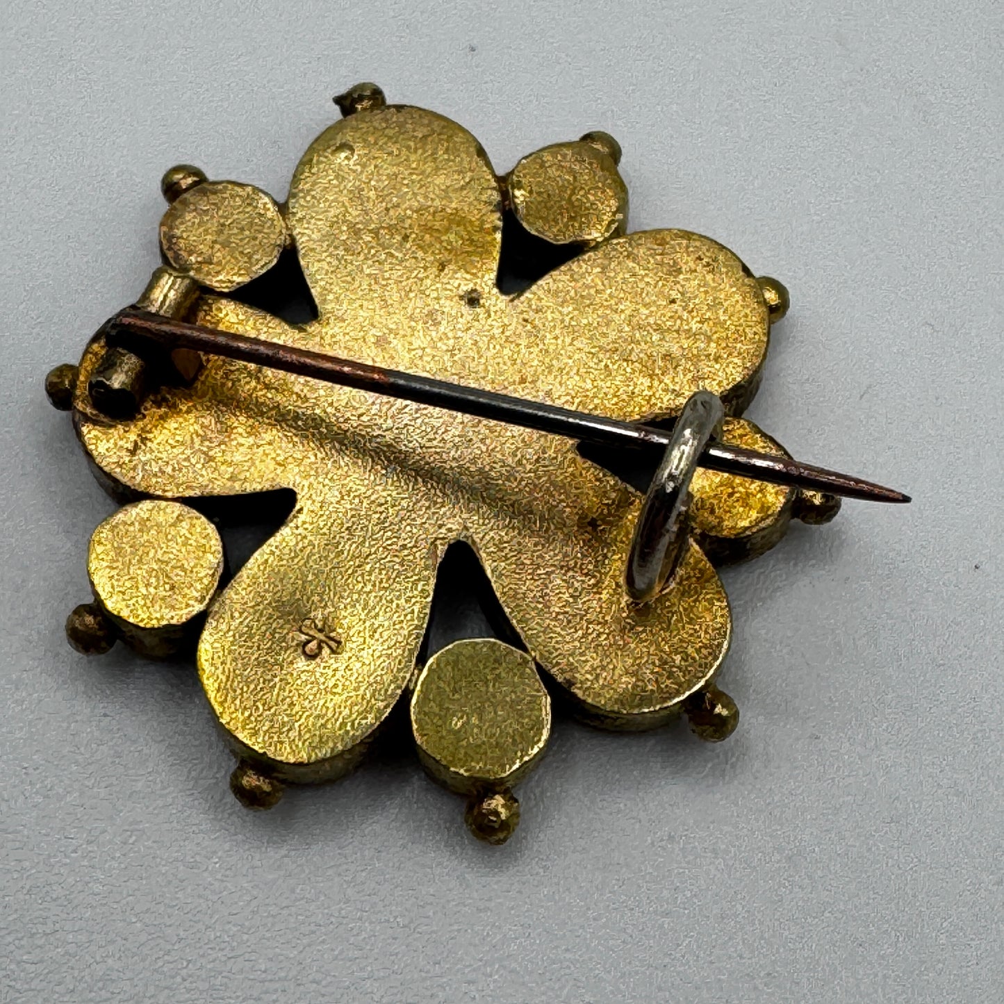 Broche ancienne Époque 1900 - micro mosaïques