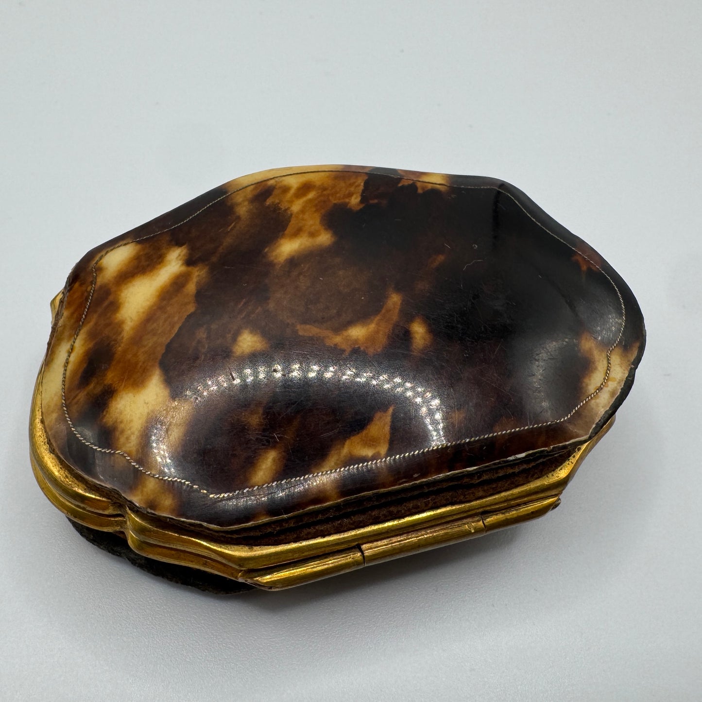 Aumônière Porte Louis époque fin XIXe - écaille