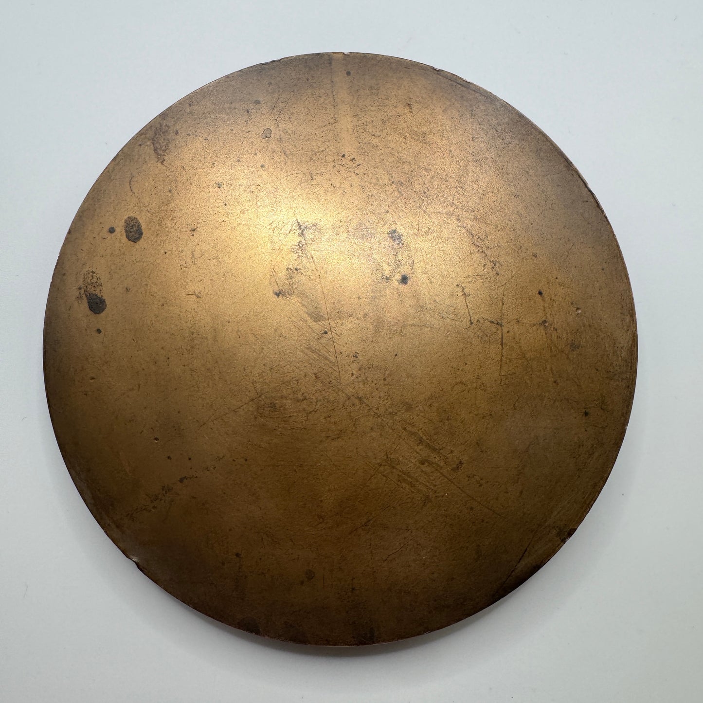 Énorme Médaille ancienne en bronze « Orphée » par Coudray