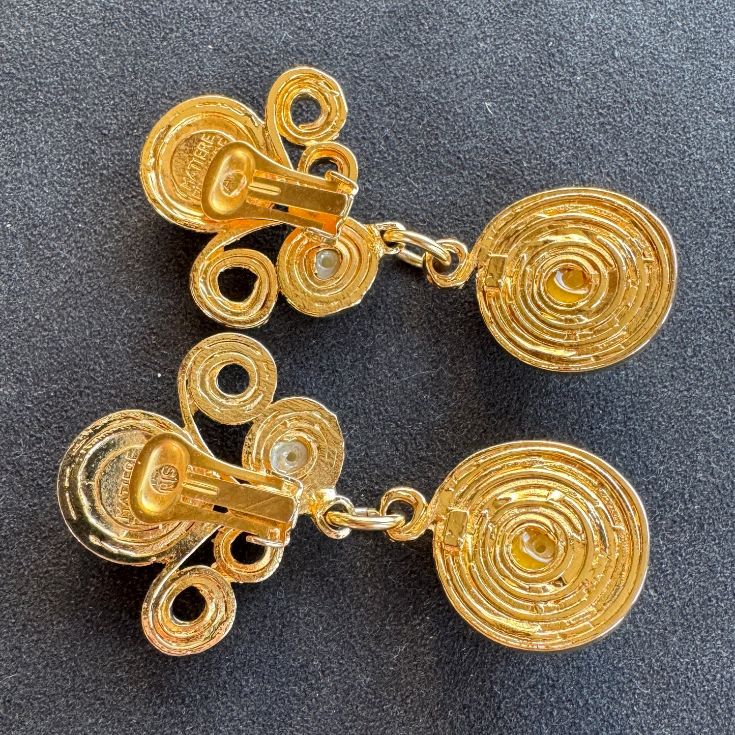 Clips d’oreilles Vintage MATIÈRE PREMIÈRE PARIS
