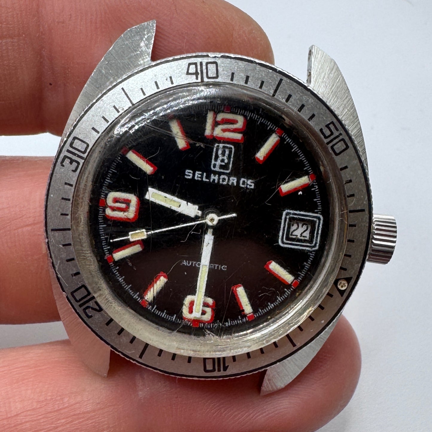 Montre de plongée Automatique vintage SELHOR 05
