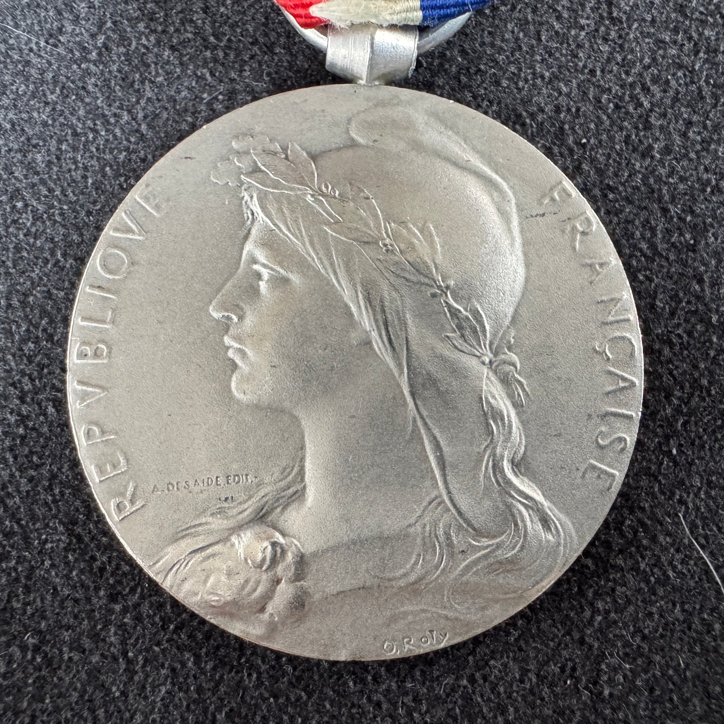 Medaille ancienne en argent - CHEMIN DE FER 1921