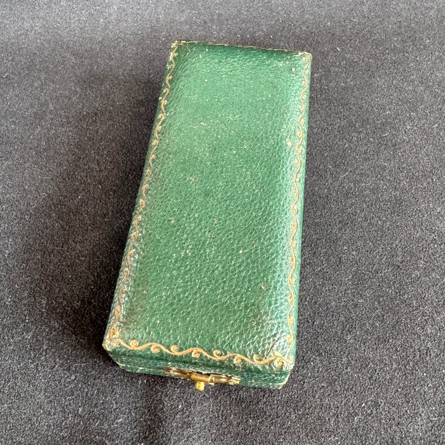Cachet Sceau ancien Art Nouveau en Argent - « décor épi de blé »