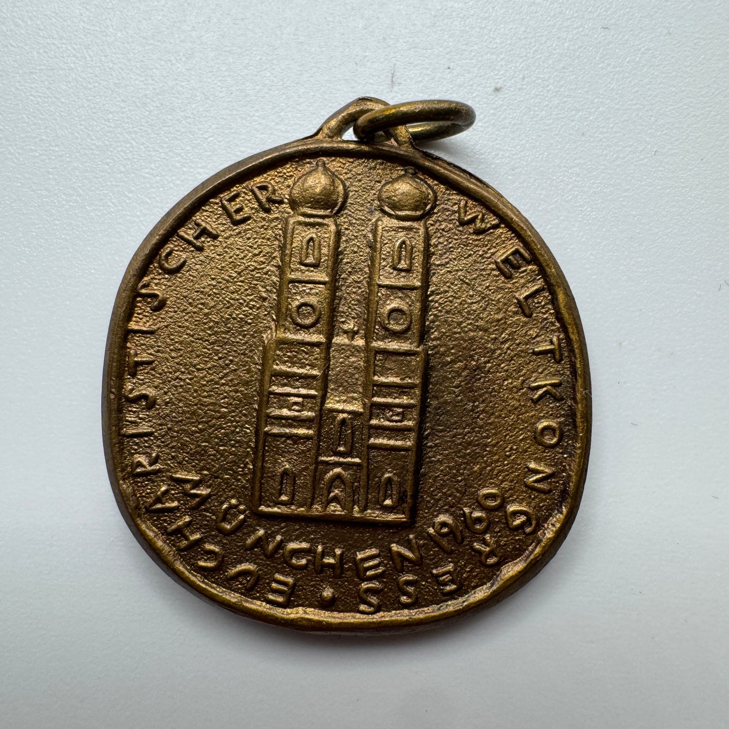 Médaille en bronze Congrès mondial religieux chrétien allemand