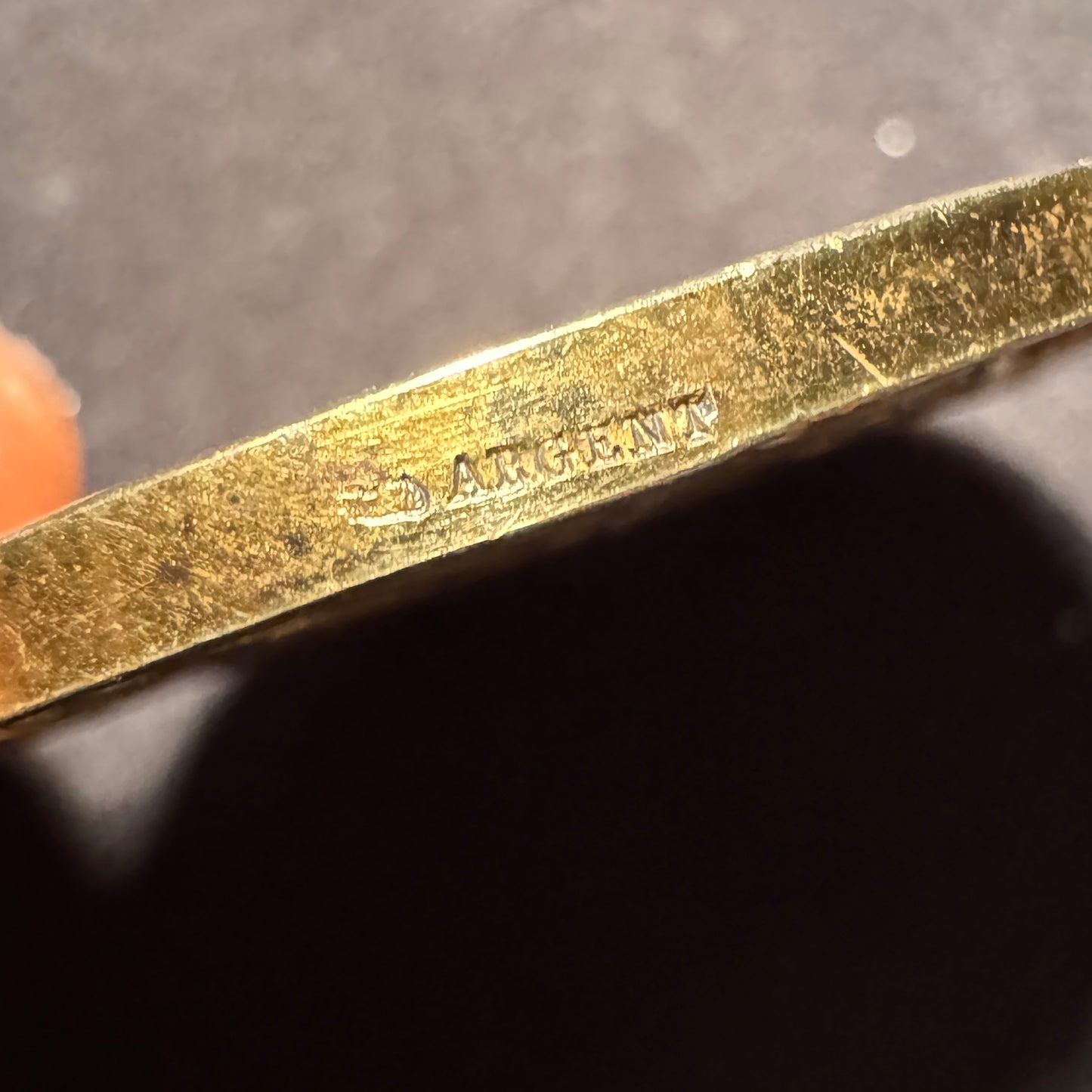 Médaille ancienne en vermeil « Cérès - concours de tir » par Oudiné