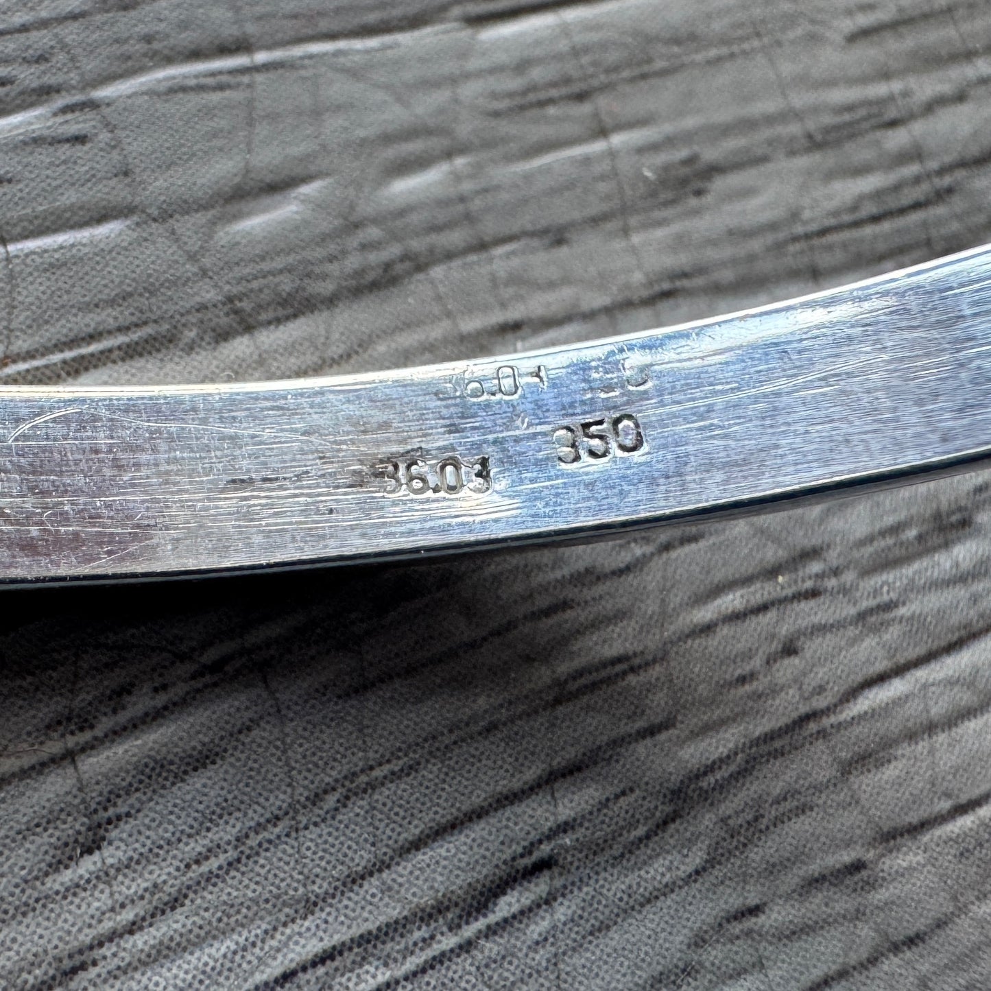 Bracelet en argent motif Grec ancien