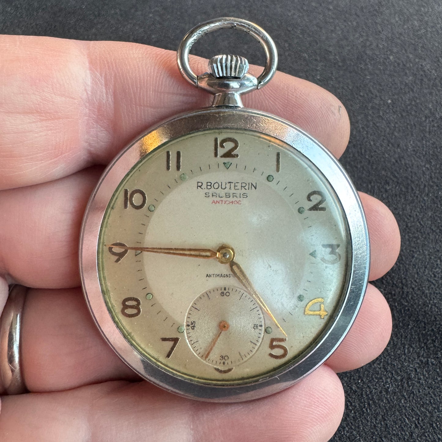 Montre à gousset Ancienne R. BOUTERIN à Salbris - années 30