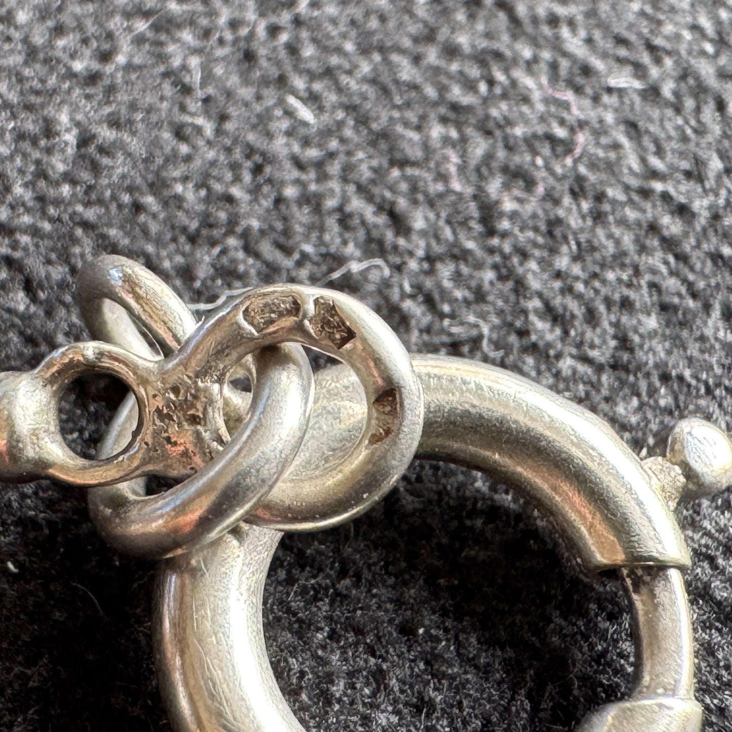 Chaine de montre à gousset ancienne - argent massif