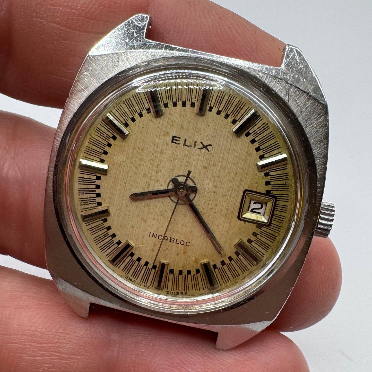 Montre mécanique vintage ELIX