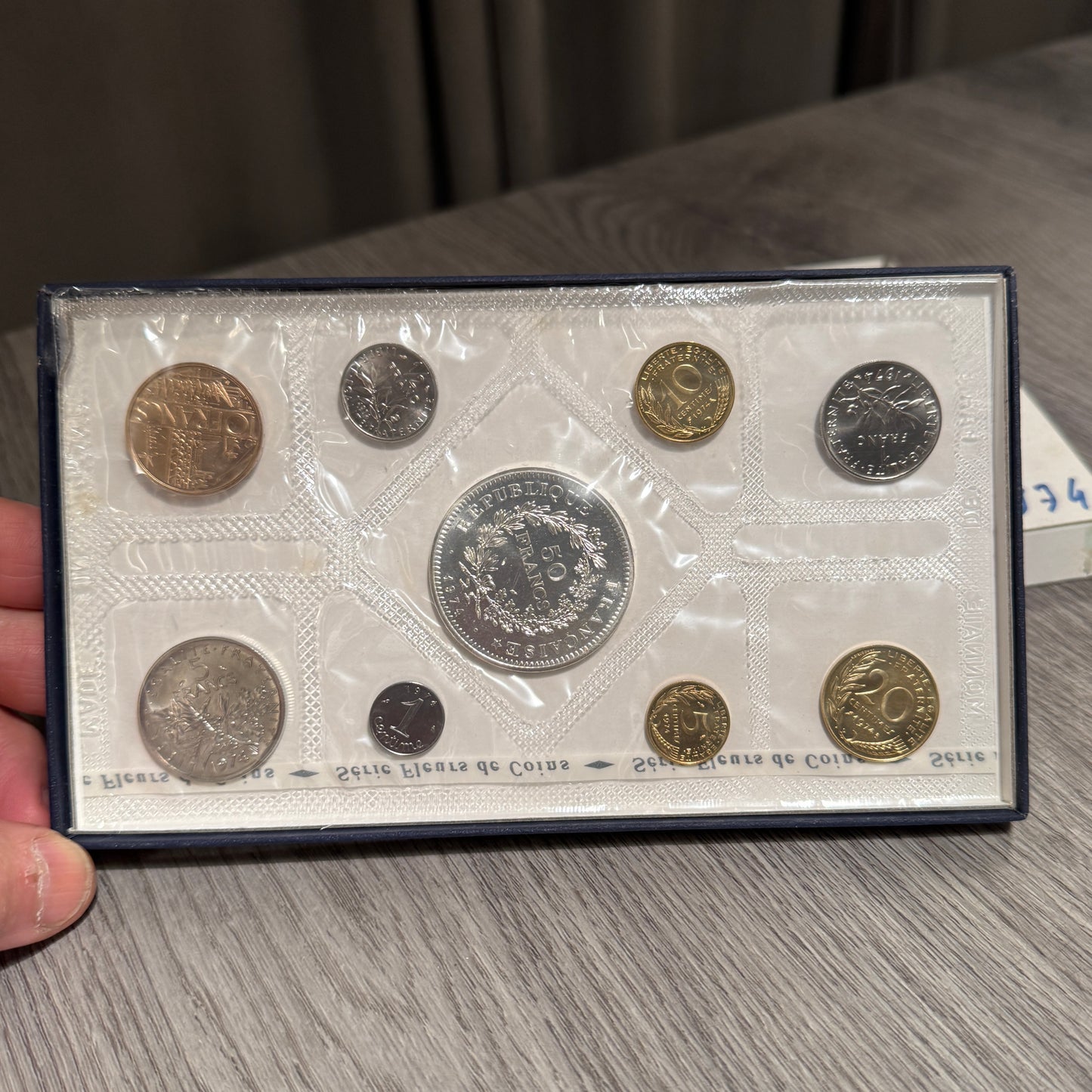 France Coffret FDC 1974 Monnaie De Paris