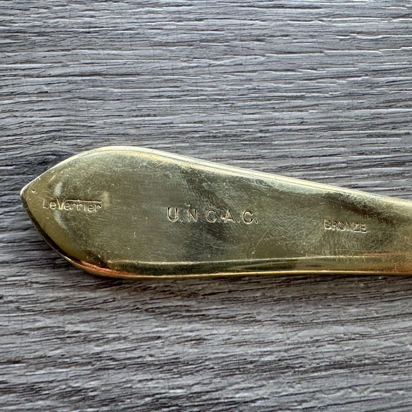 Coupe papier ancien en bronze - Max Le Verrier