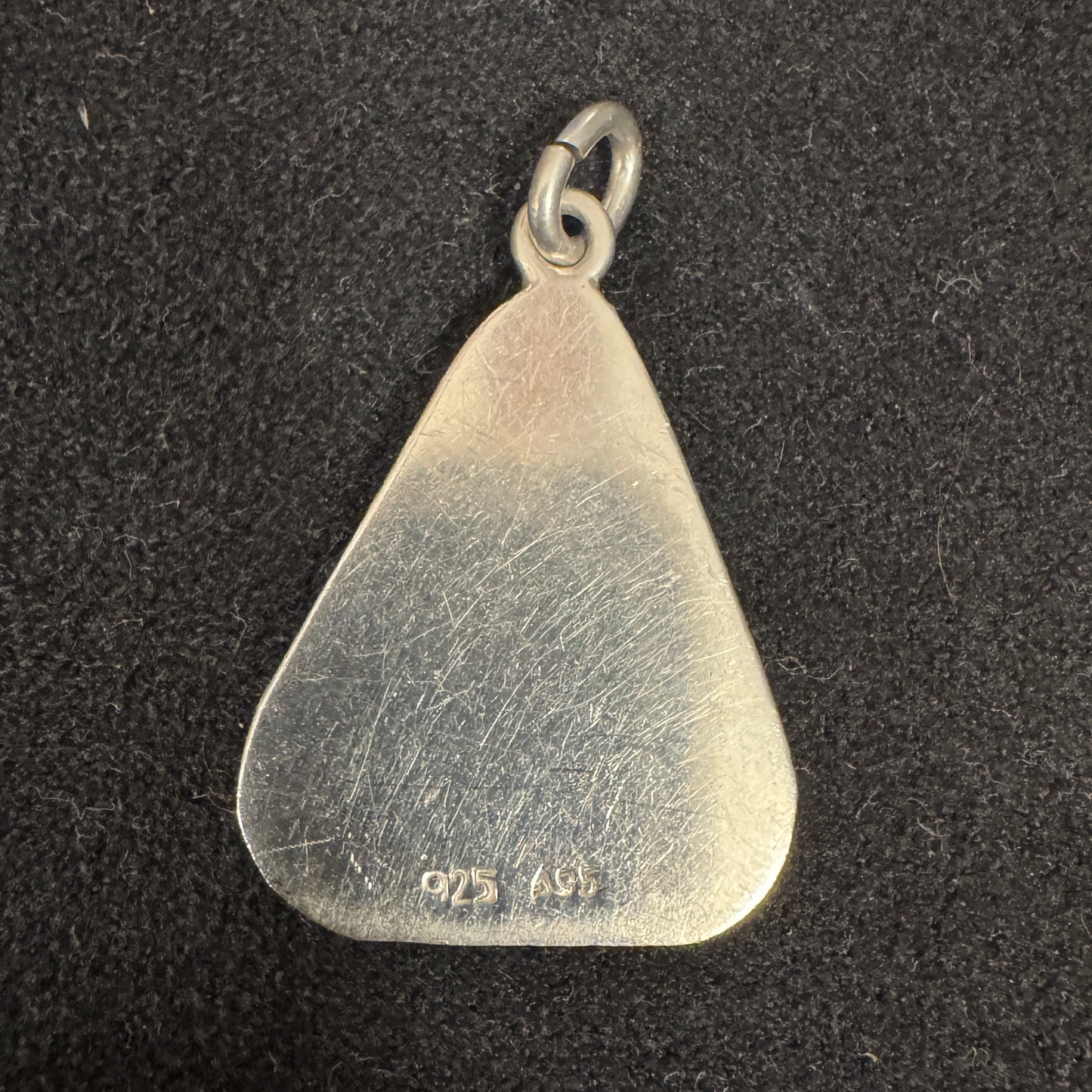 Médaille religieuse en argent « Sainte Vierge »