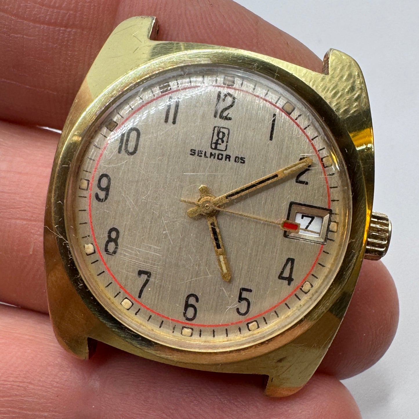 Montre mécanique vintage SELHOR 05