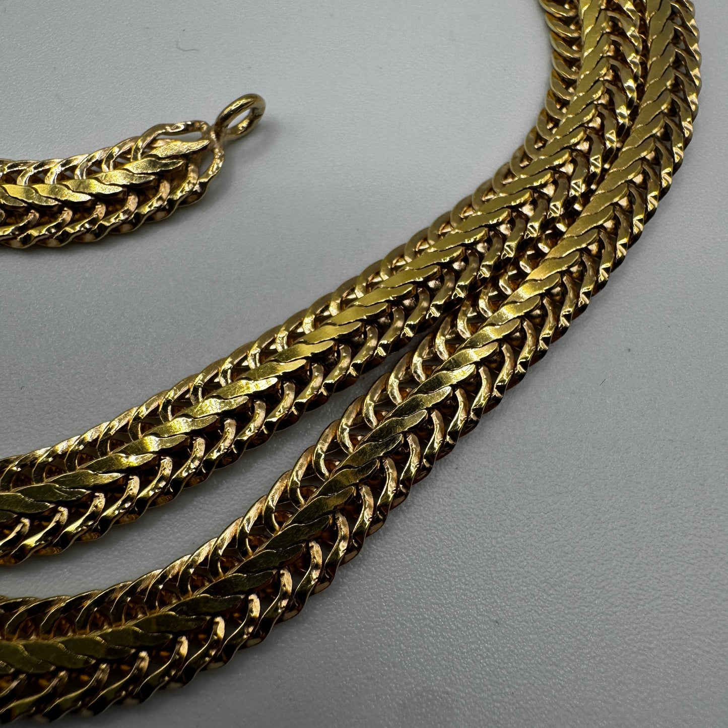 Superbe Collier vintage - plaqué or