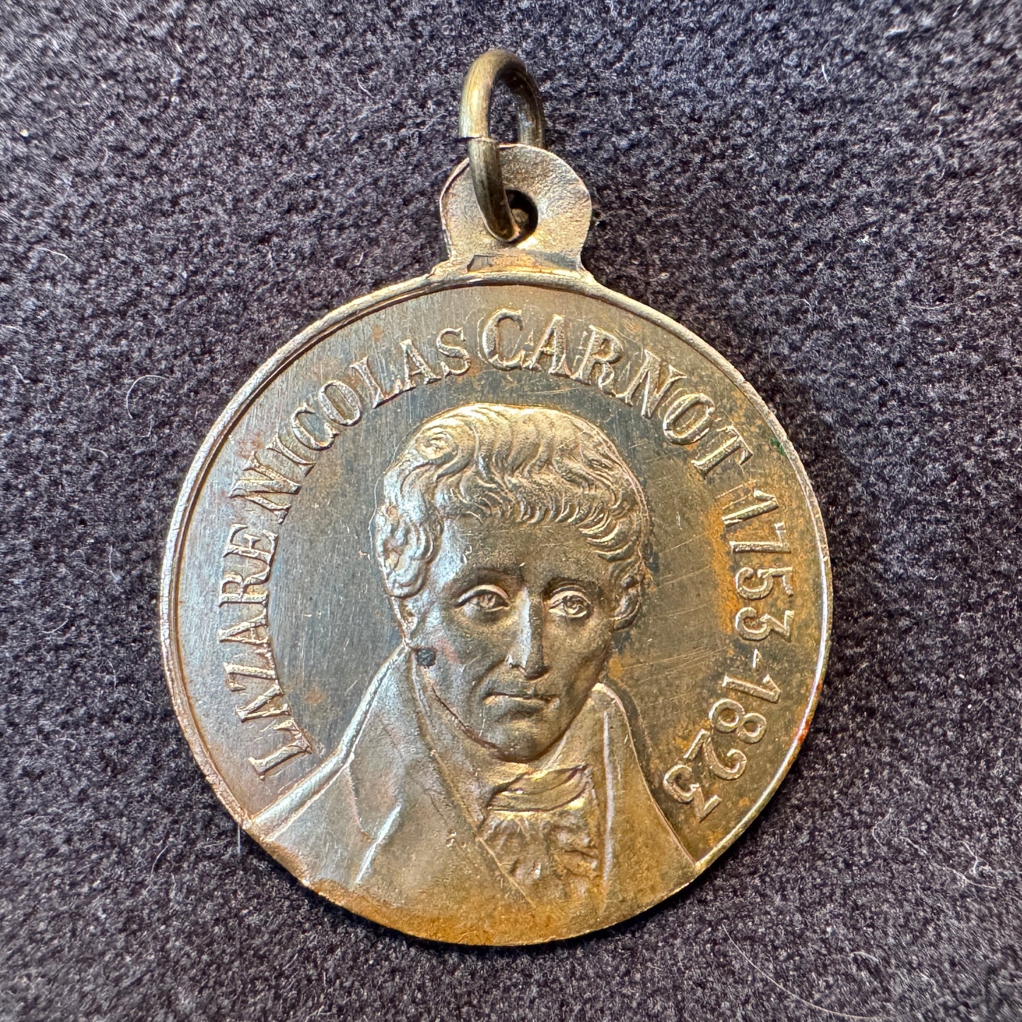 Médaille ancienne en bronze « souvenir du 14 juillet 1895 - Bar de Ménilmontant »