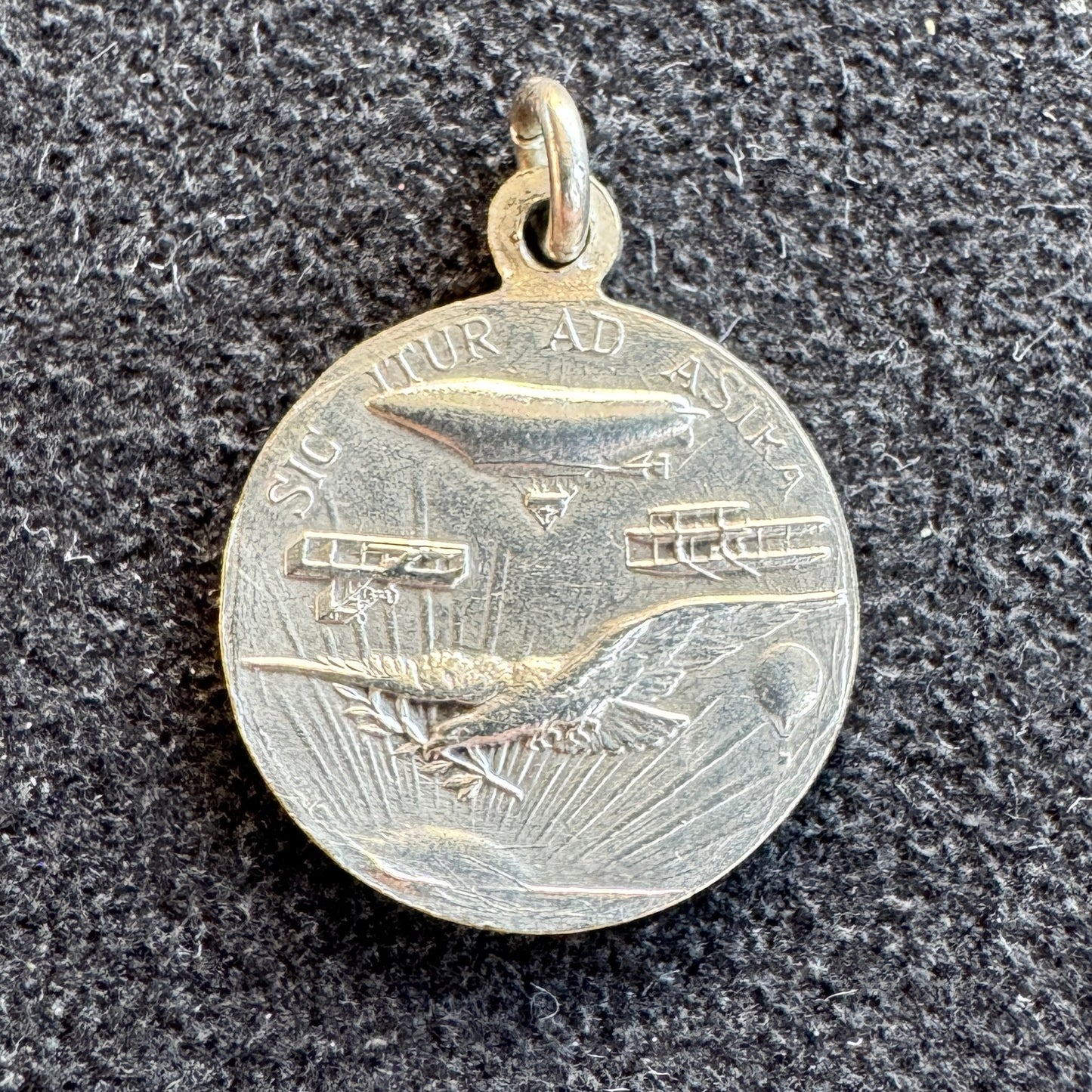 Médaille religieuse ancienne « Saint Elia »