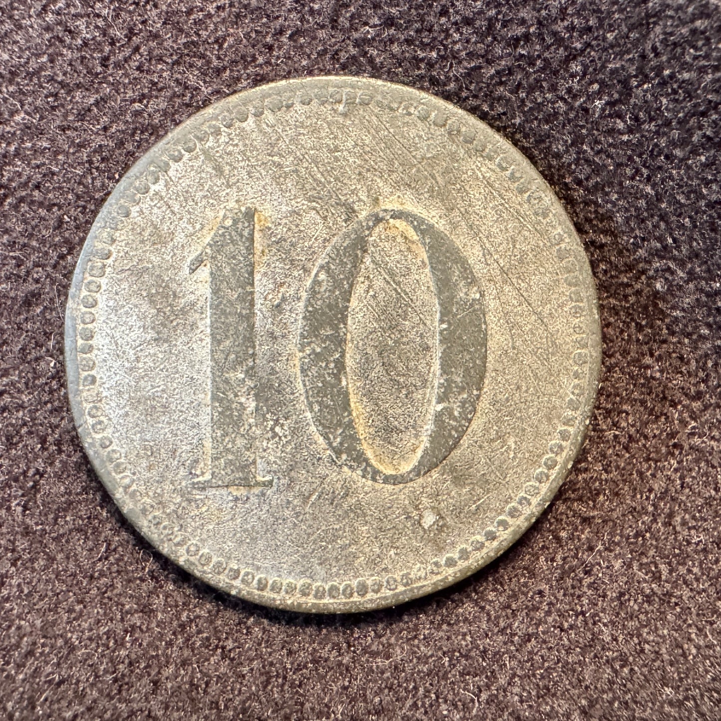 Monnaie de nécessité allemande ancienne - « speishalle vulcan werke »