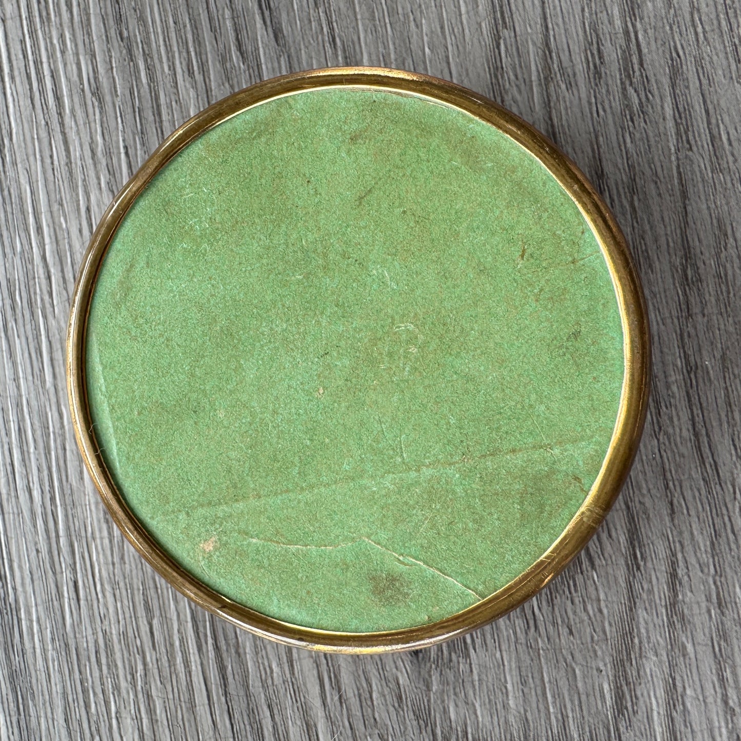 Boîte Ancienne Bonbonnière sous verre XIXe - Scène Religieuse
