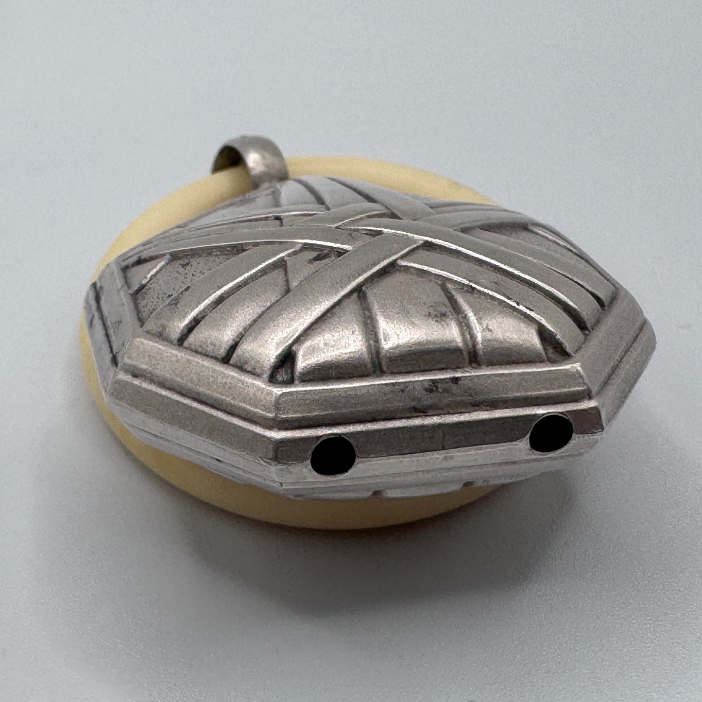Superbe Hochet ancien en Argent - époque Art Déco