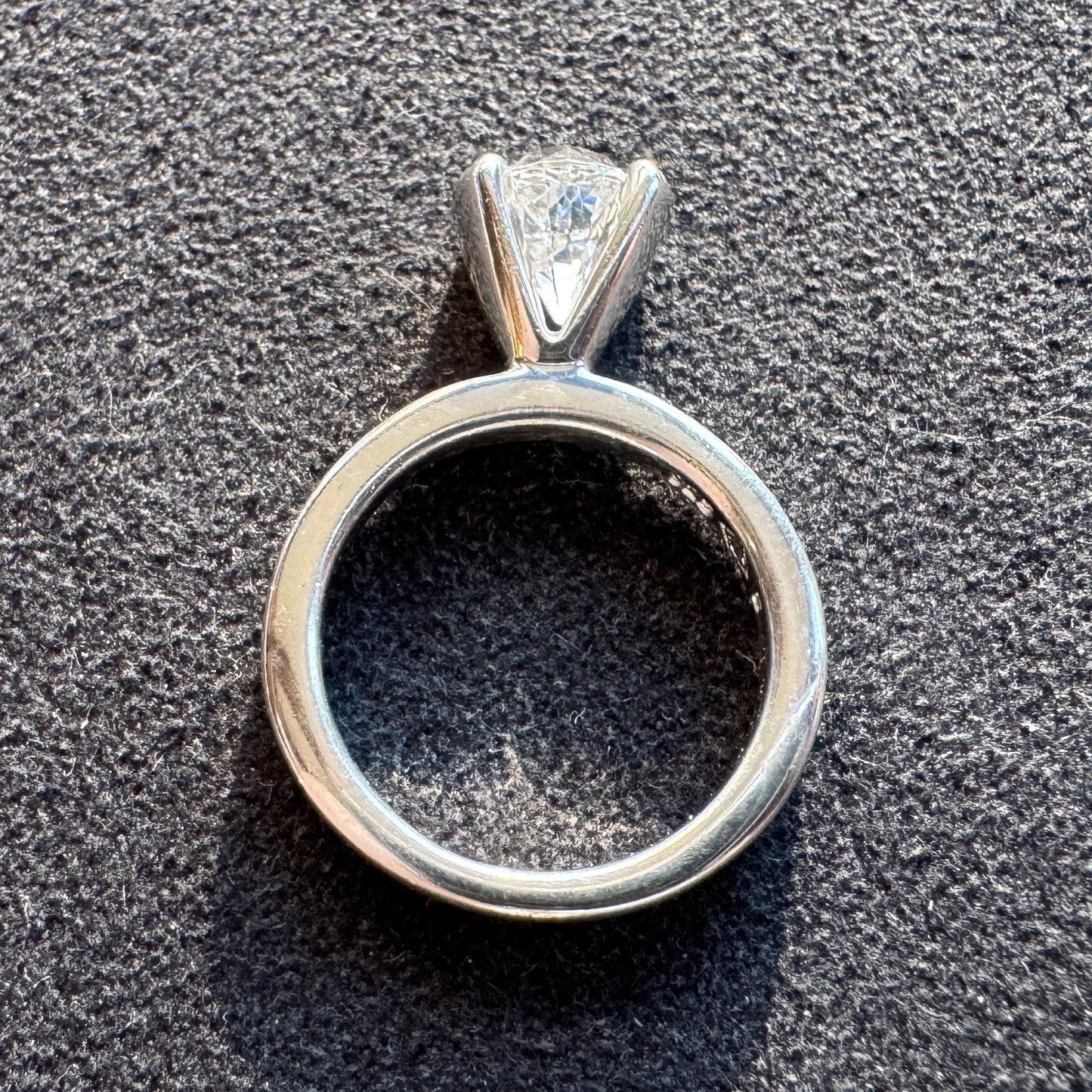 Bague en argent et brillant
