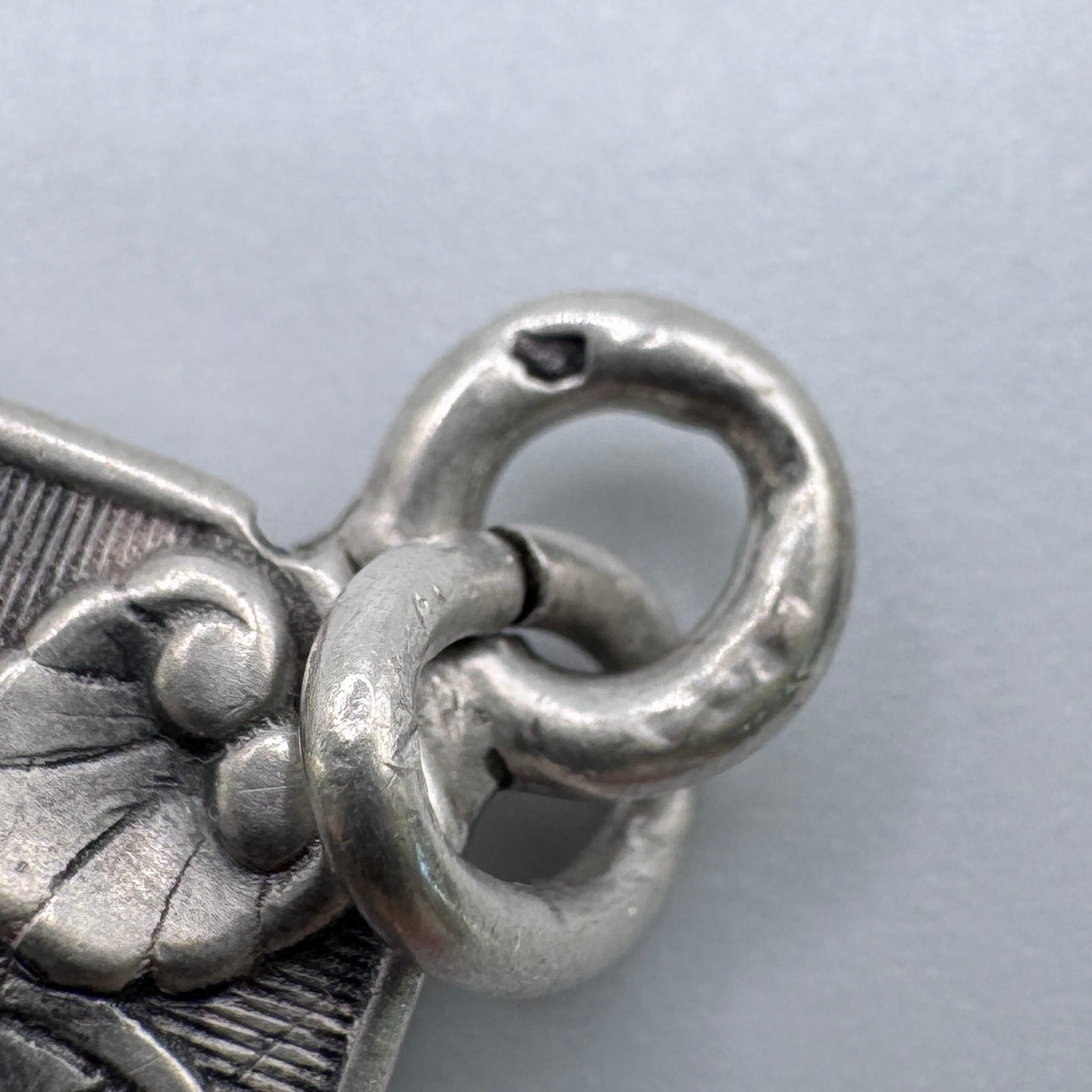 Pendentif ancien vers 1900 - argent massif